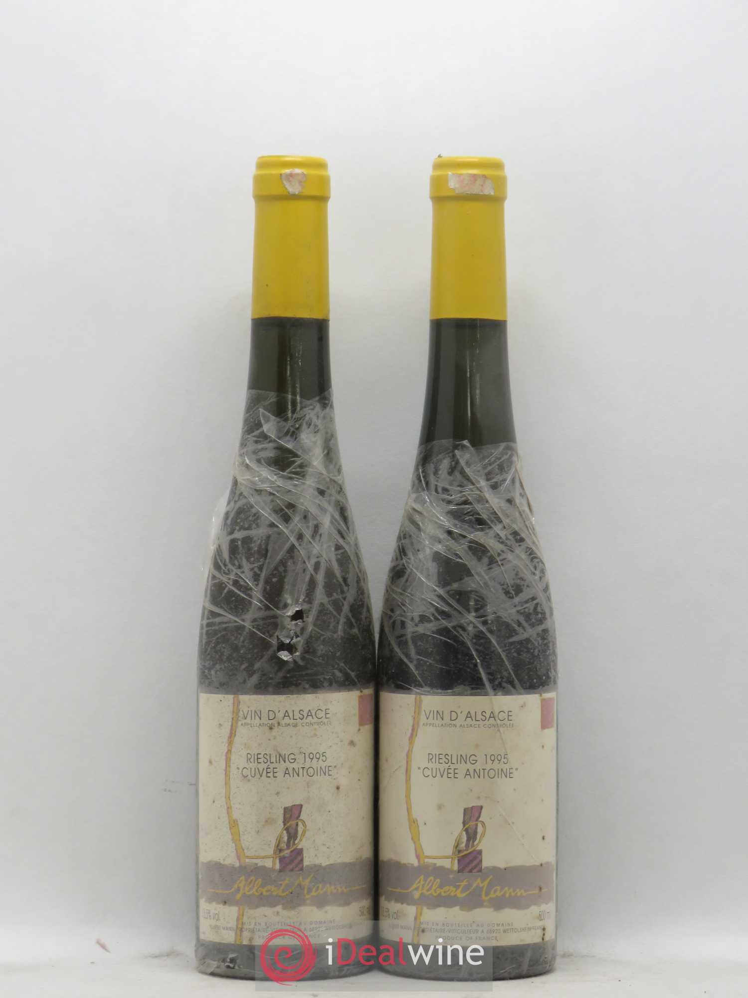 Riesling Cuvee Antoine Albert Mann 50cl 1995 - Posten von 2 Flaschen - 0