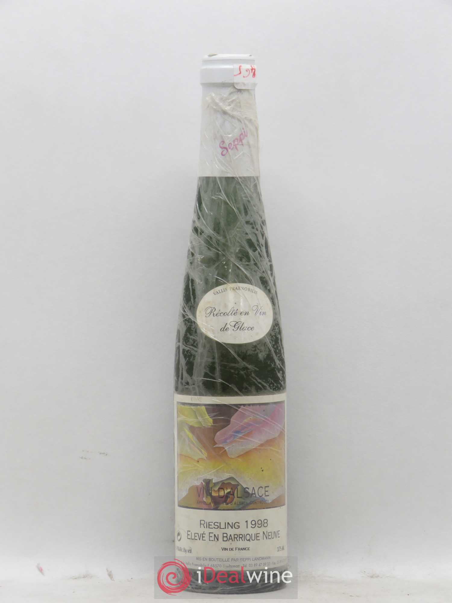 Riesling Vin de Glace Seppi Landmann 1998 - Posten von 1 Demi-Flasche - 0