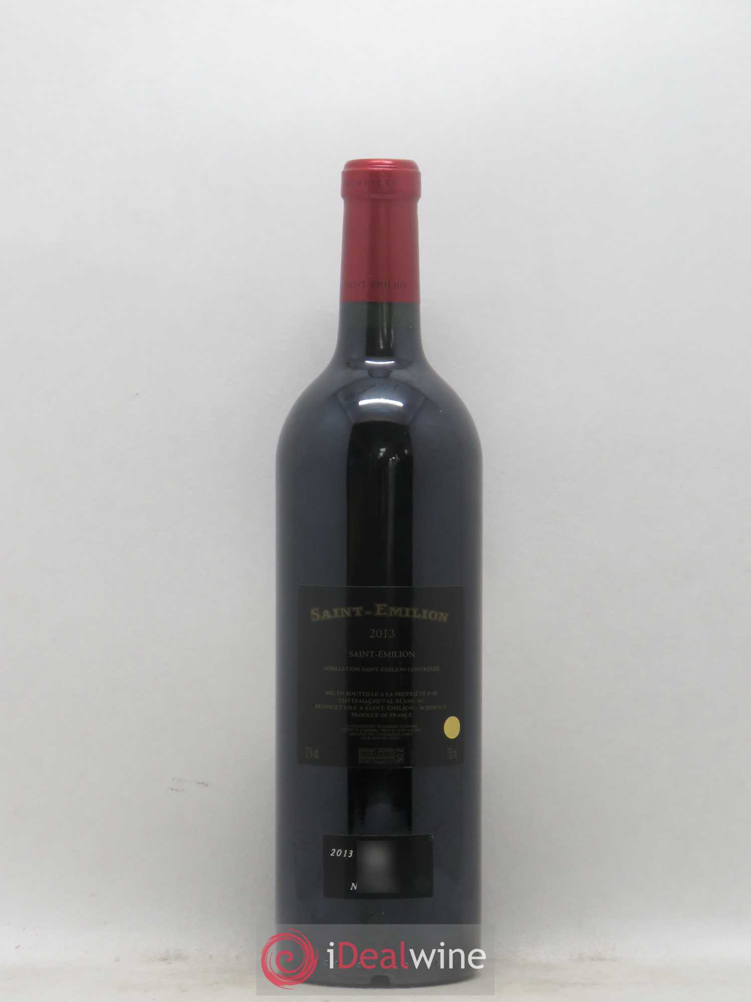 Saint-Émilion de Cheval Blanc 2013 - Lot de 1 bouteille - 1
