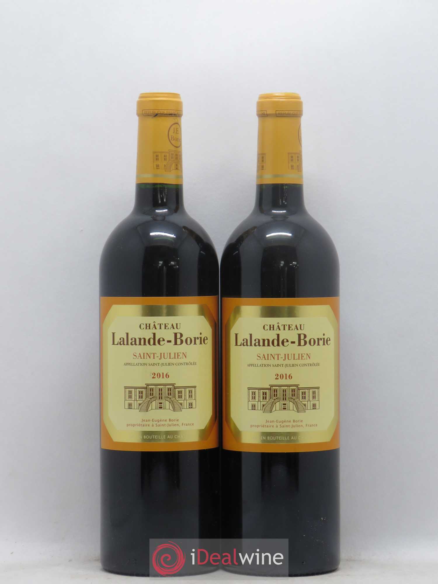 Château Lalande Borie 2016 - Lot de 2 bouteilles - 0