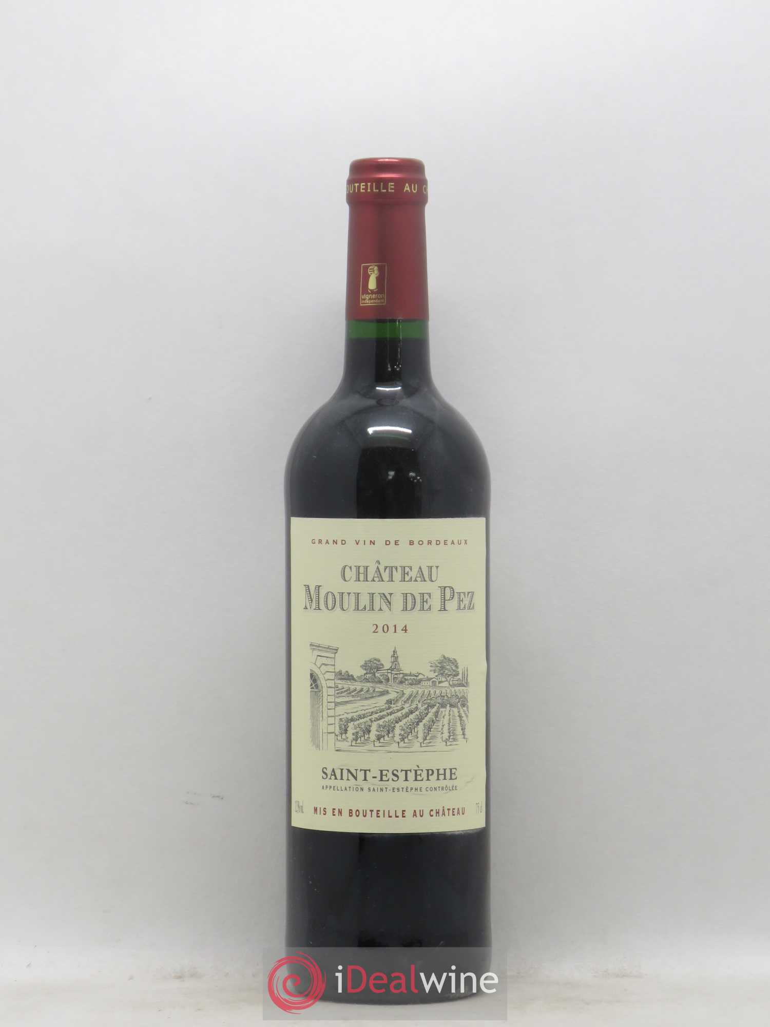 Saint-Estèphe Château Moulin de Pez 2014 - Lot de 1 bouteille - 0