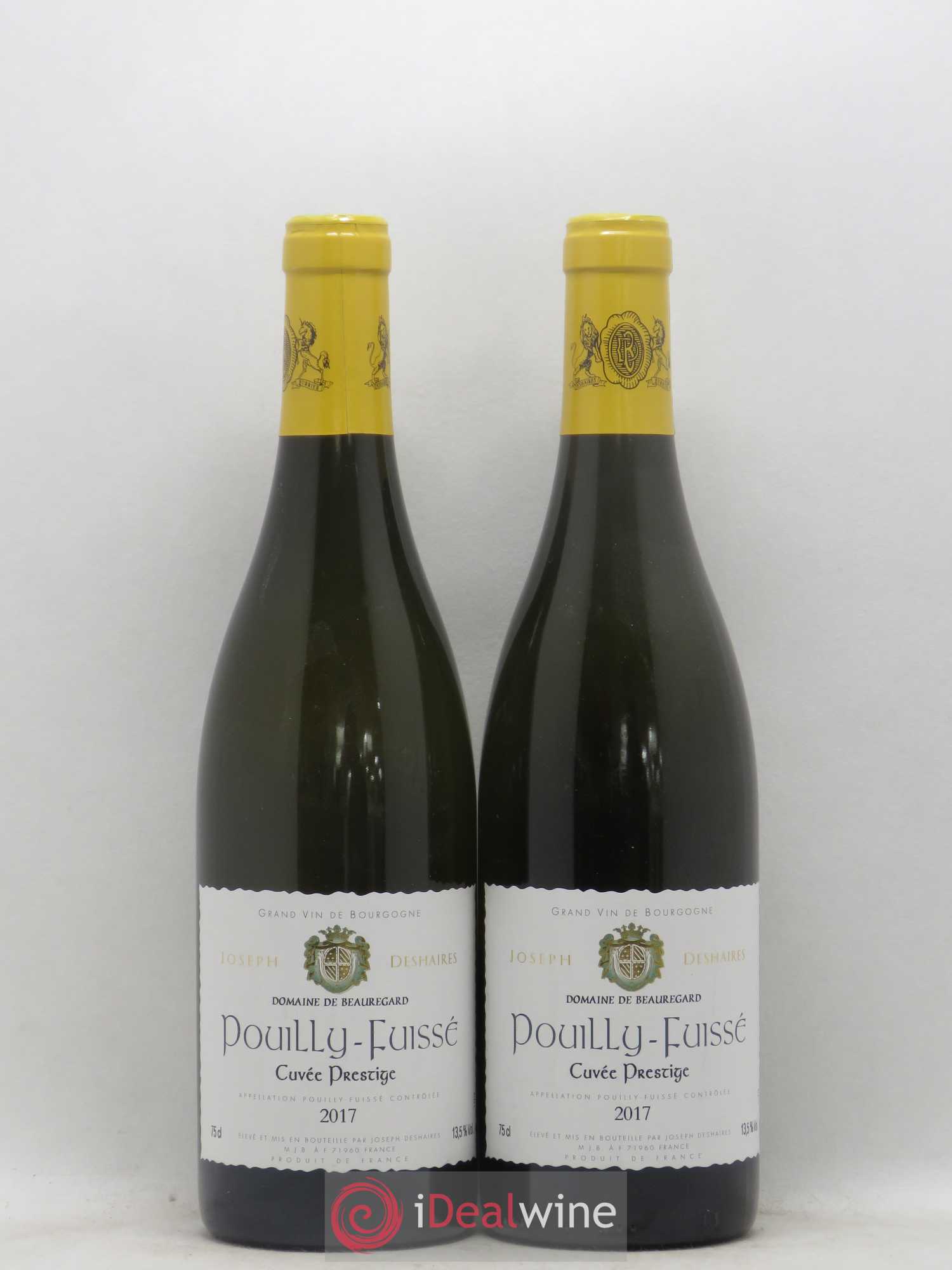 Pouilly-Fuissé Cuvée Prestige Joseph Deshaires 2017 - Posten von 2 Flaschen - 0