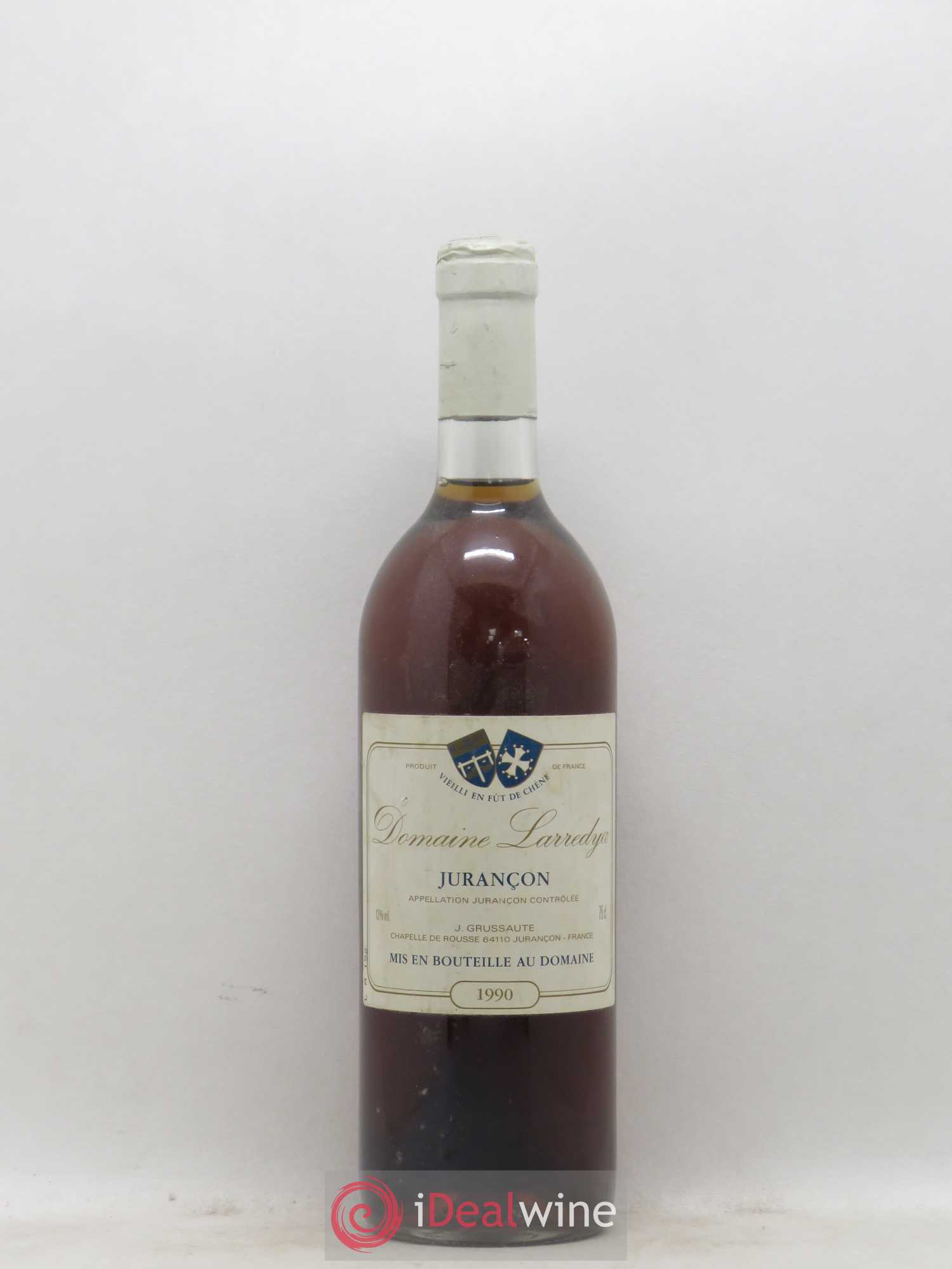 Jurançon Domaine Larredya 1990 - Posten von 1 Flasche - 0