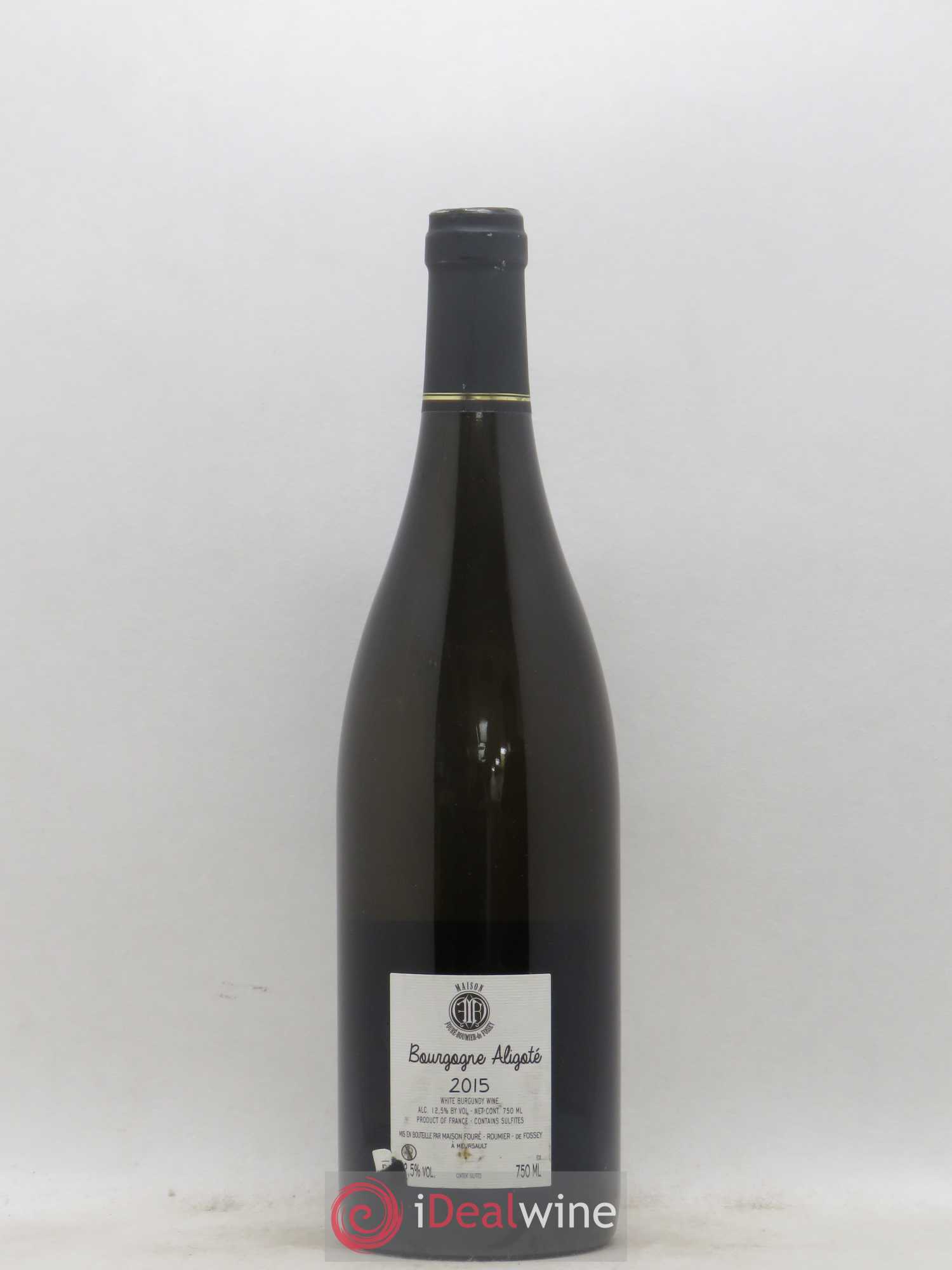 Bourgogne Aligoté Les Blanches Foure Roumier de Fossey 2015 - Posten von 1 Flasche - 1