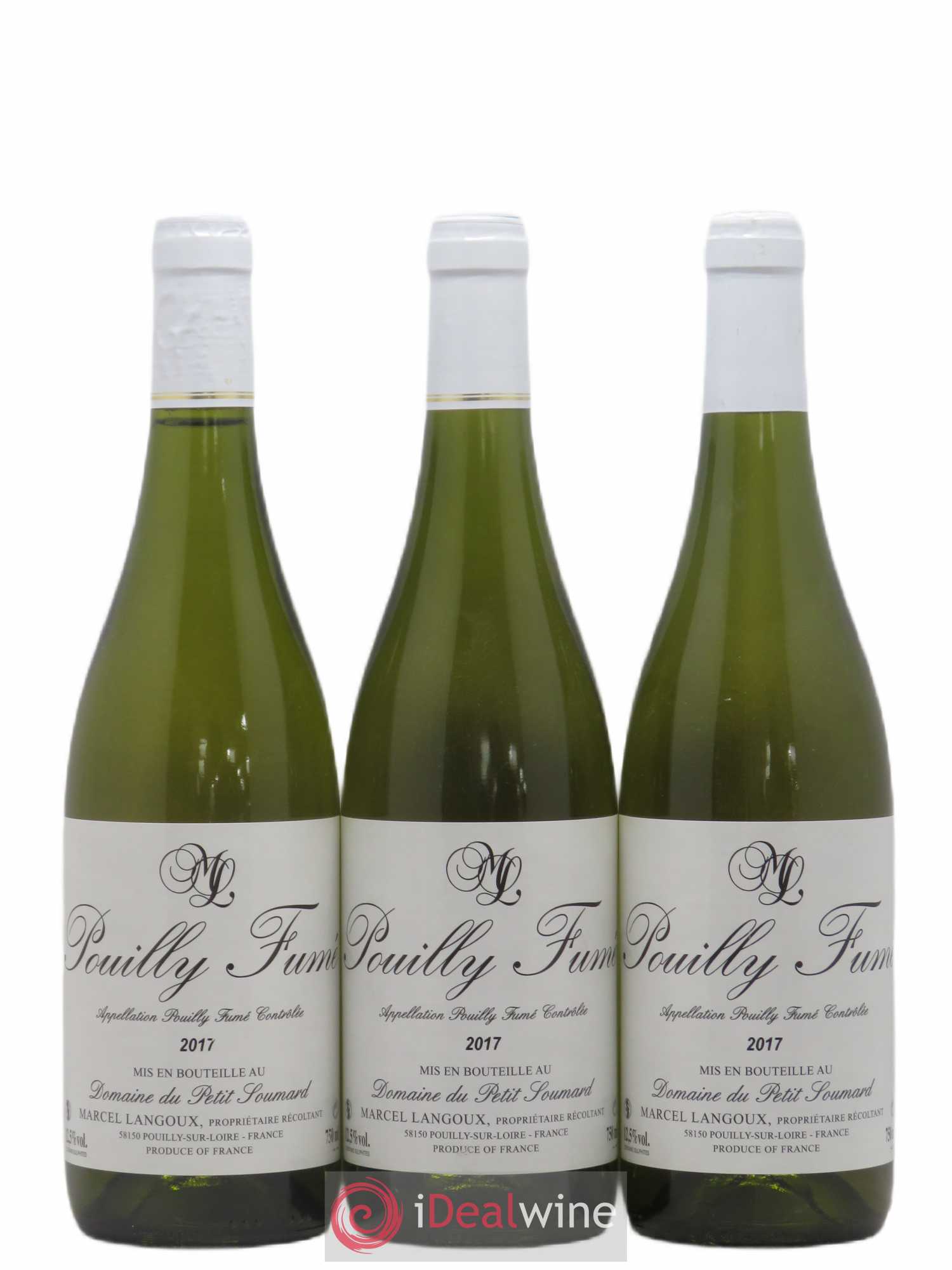 Pouilly-Fumé Marcel Langoux 2017 - Lot de 3 bouteilles - 0