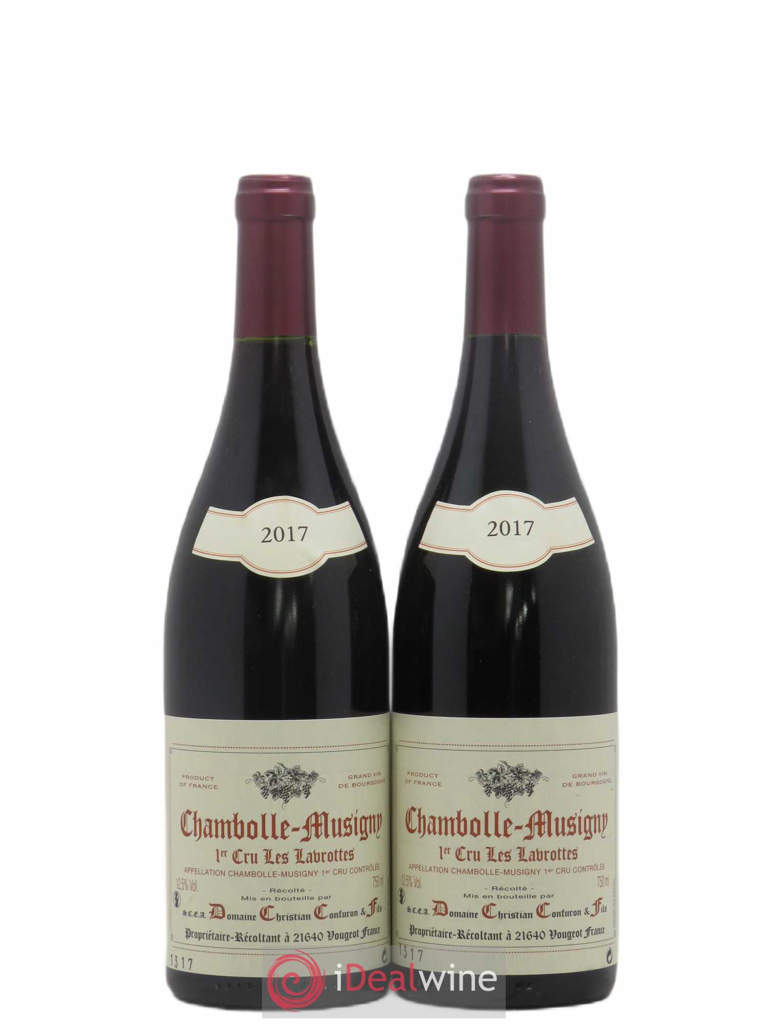 Chambolle-Musigny 1er Cru Les Lavrottes Christian Confuron 2017 - Posten von 2 Flaschen - 0