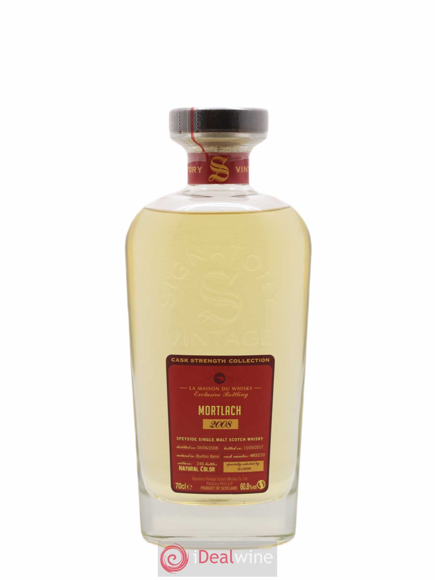Whisky Signatory Vintage Mortlach Cask Strenght 2008 - Posten von 1 Flasche - 1