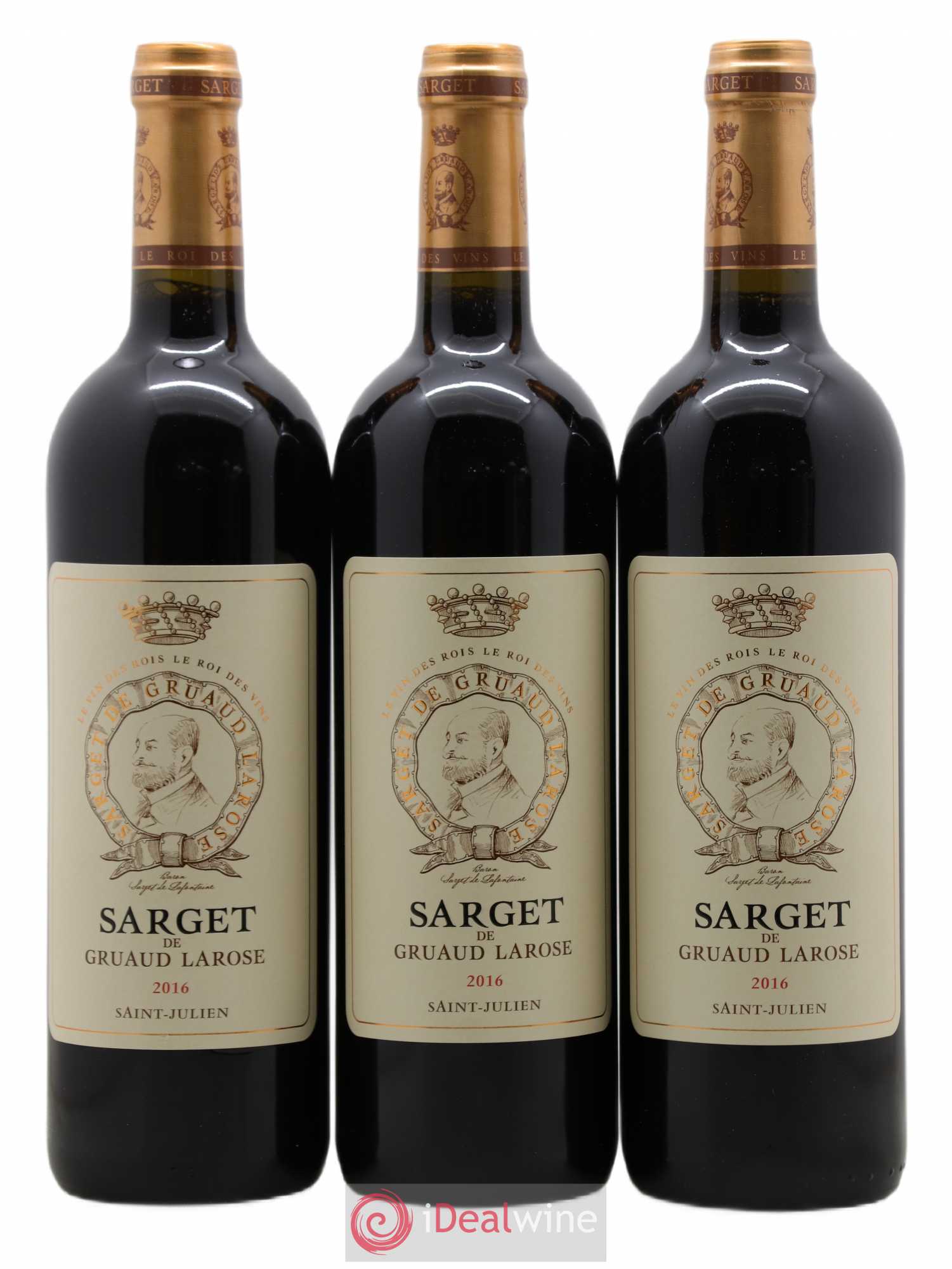 Sarget de Gruaud Larose Second Vin 2016 - Lot de 6 bouteilles - 1