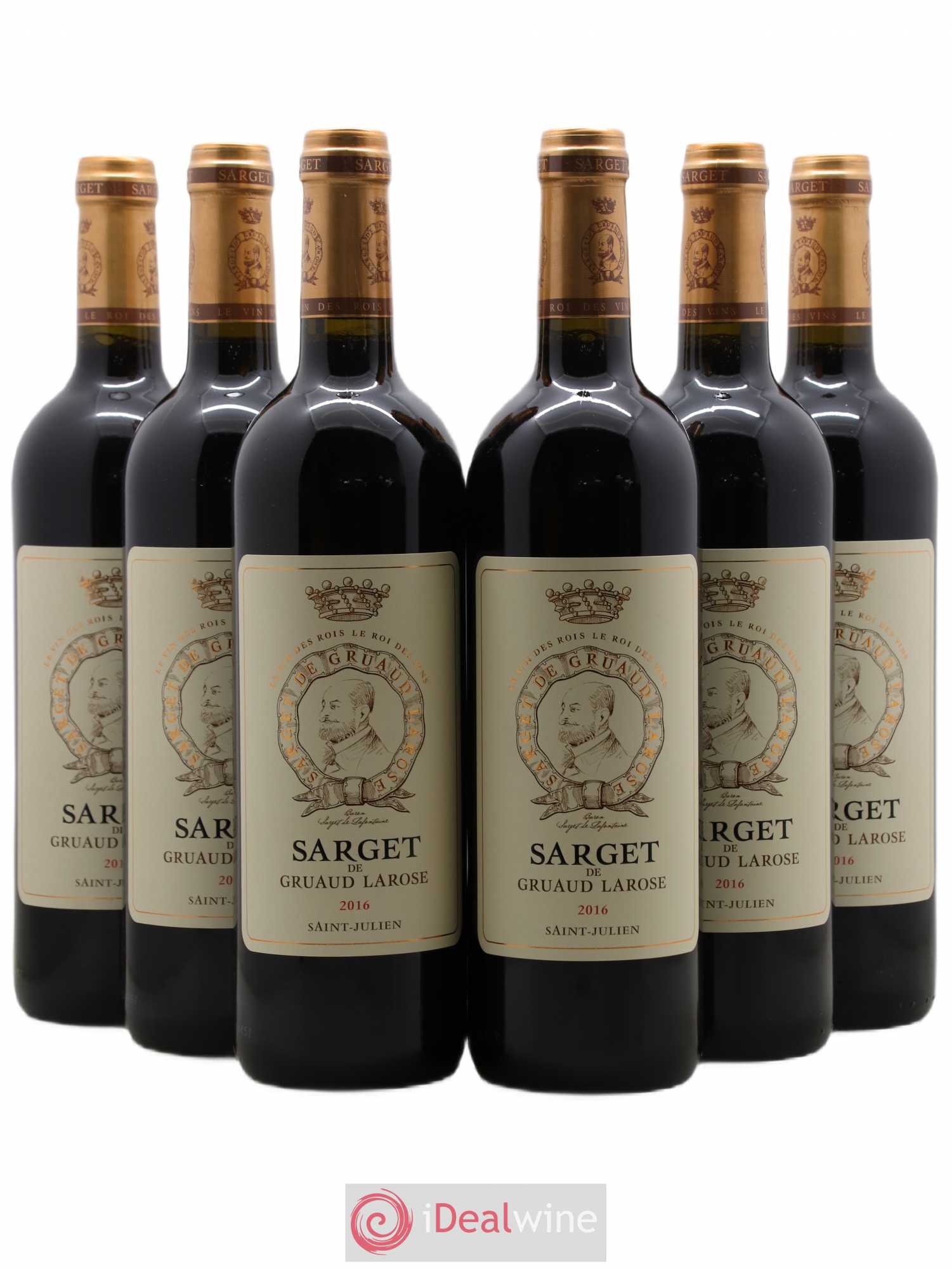 Sarget de Gruaud Larose Second Vin 2016 - Lot de 6 bouteilles - 0