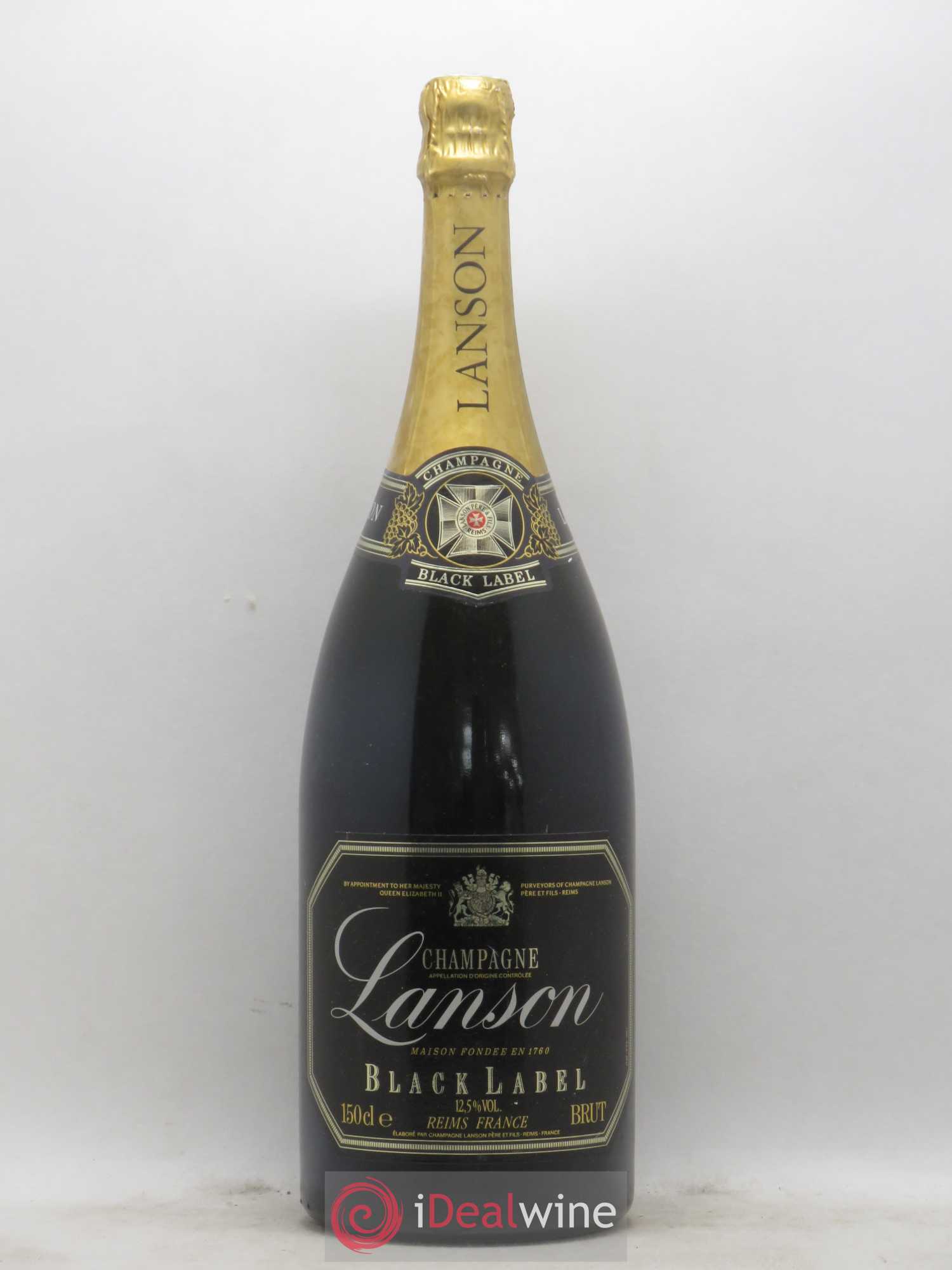 Champagne Lanson Blanck Label Brut - Posten von 1 Magnum - 0
