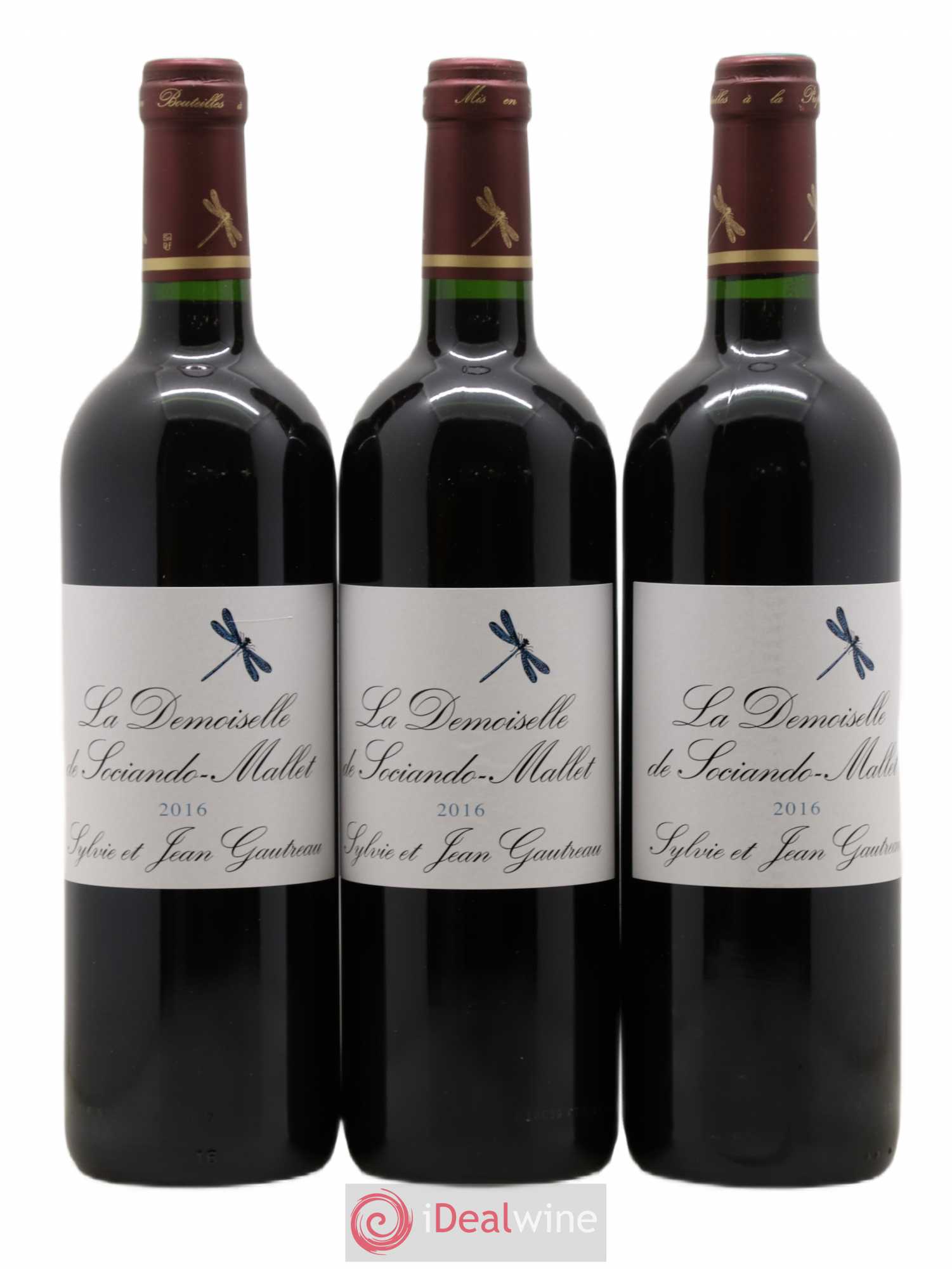 Demoiselle de Sociando Mallet Second Vin 2016 - Lot de 6 bouteilles - 2