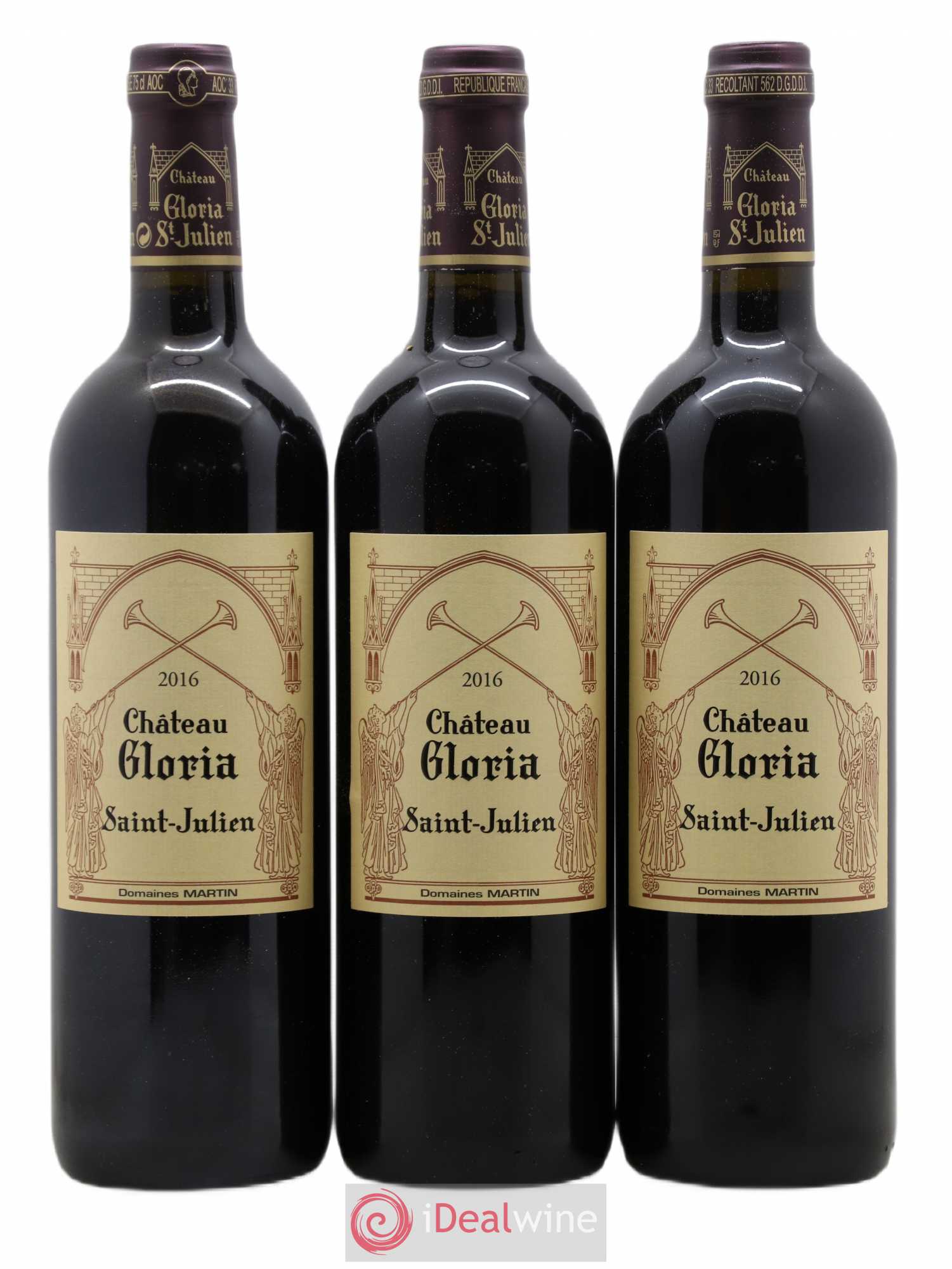 Château Gloria 2016 - Lot de 6 bouteilles - 1