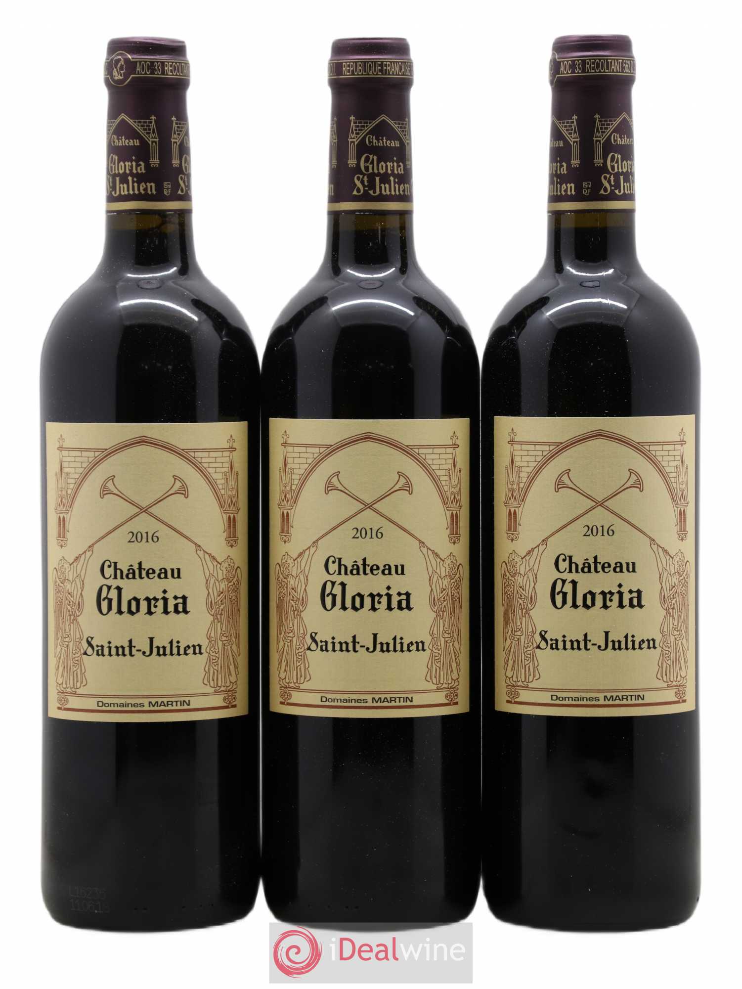 Château Gloria 2016 - Lot de 6 bouteilles - 2