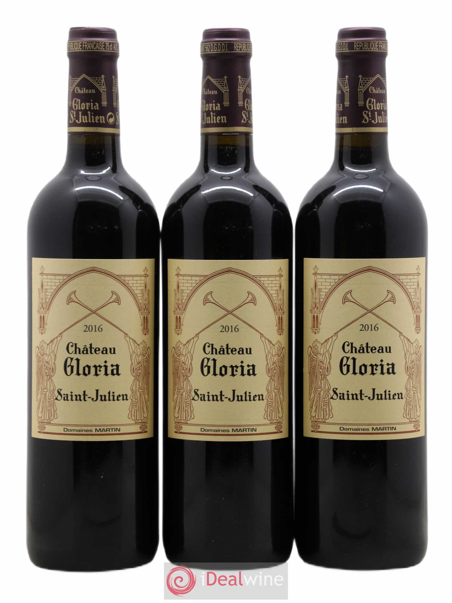 Château Gloria 2016 - Lot of 6 bottles - 2