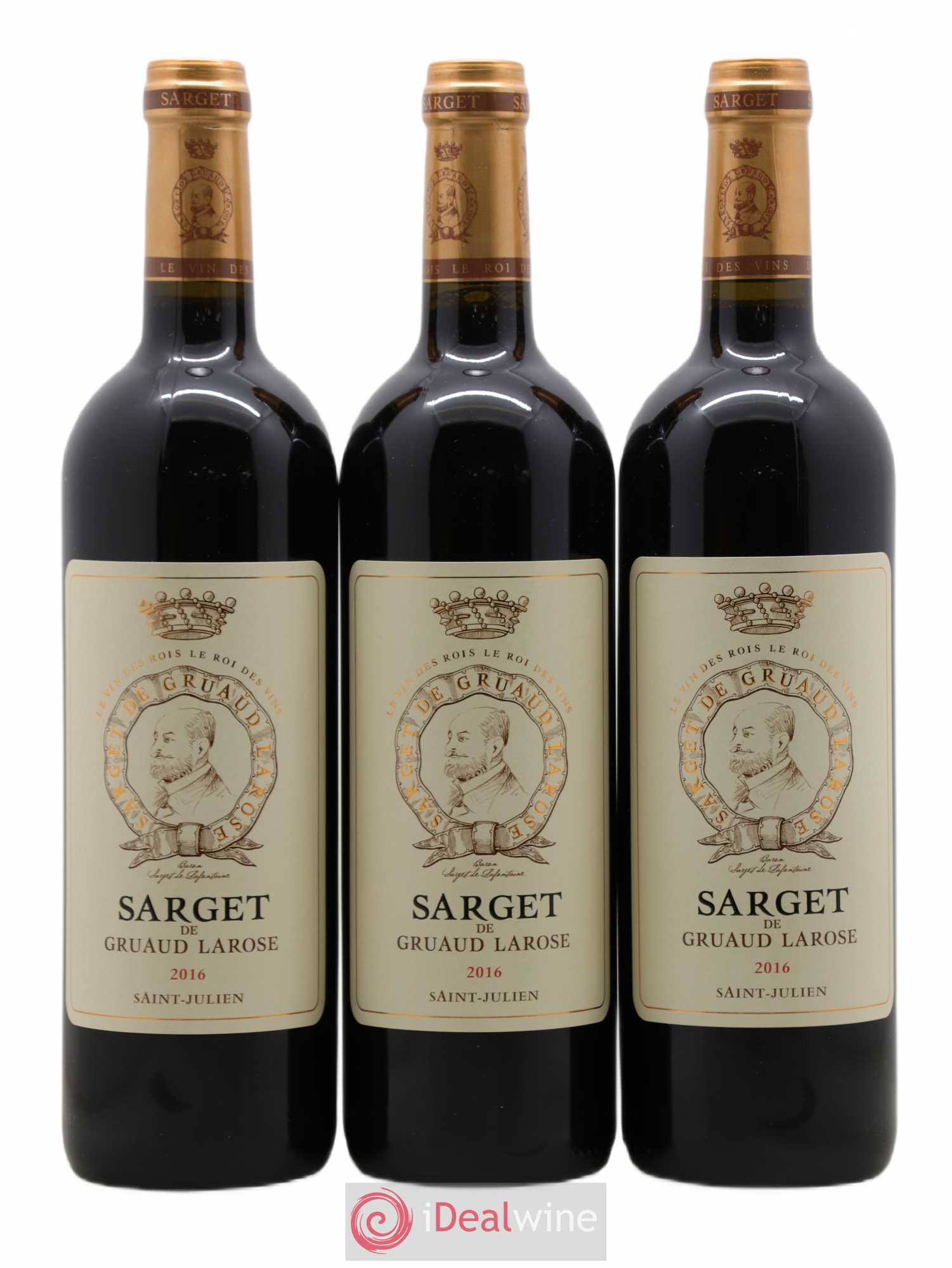 Sarget de Gruaud Larose Second Vin 2010 - Lot de 3 bouteilles - 0