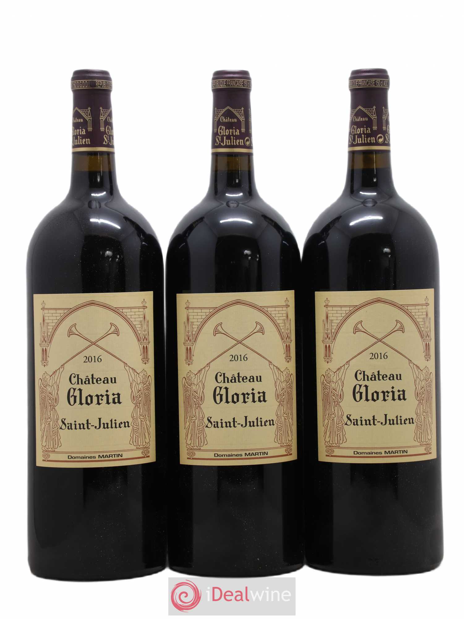Château Gloria 2016 - Lot de 6 magnums - 2