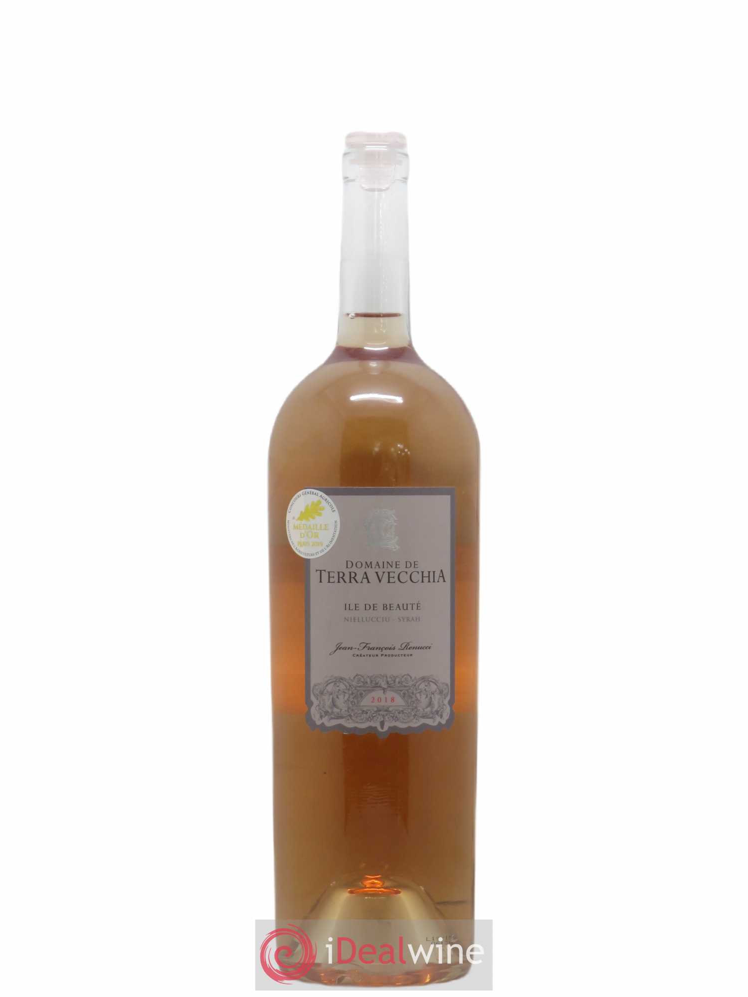 Vin de Corse Ile de Beauté Niellucciu-Syrah Domaine de Terra Vecchia 2018 - Posten von 1 Magnum - 0