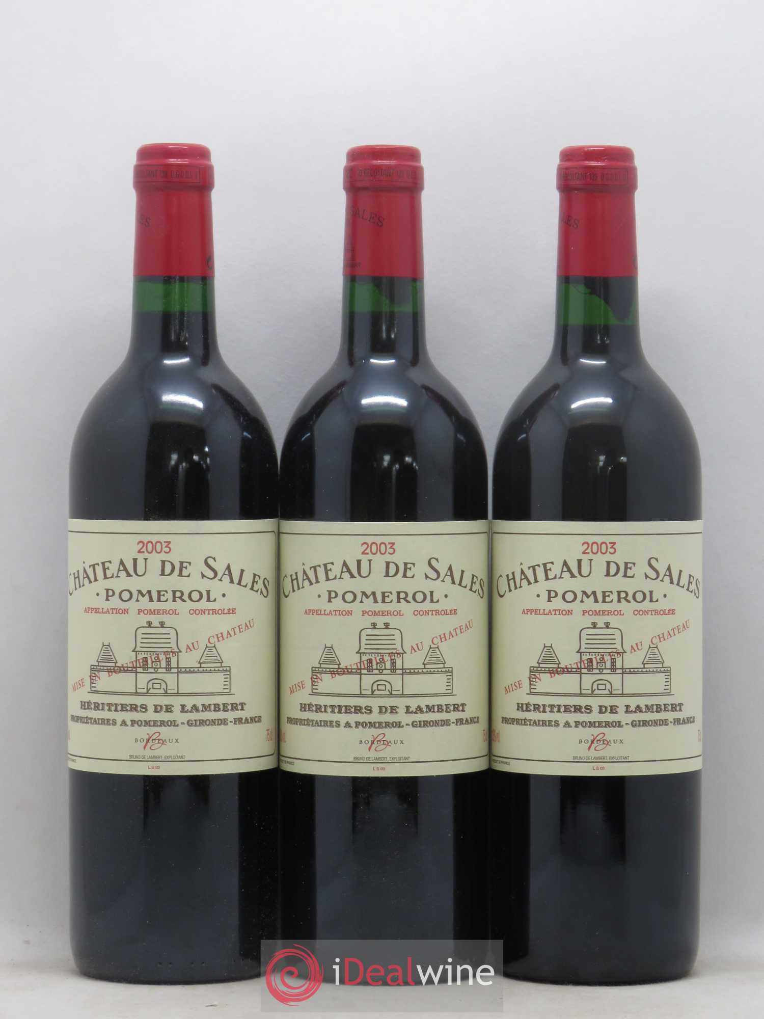 Château de Sales 2003 - Lot de 12 bouteilles - 3