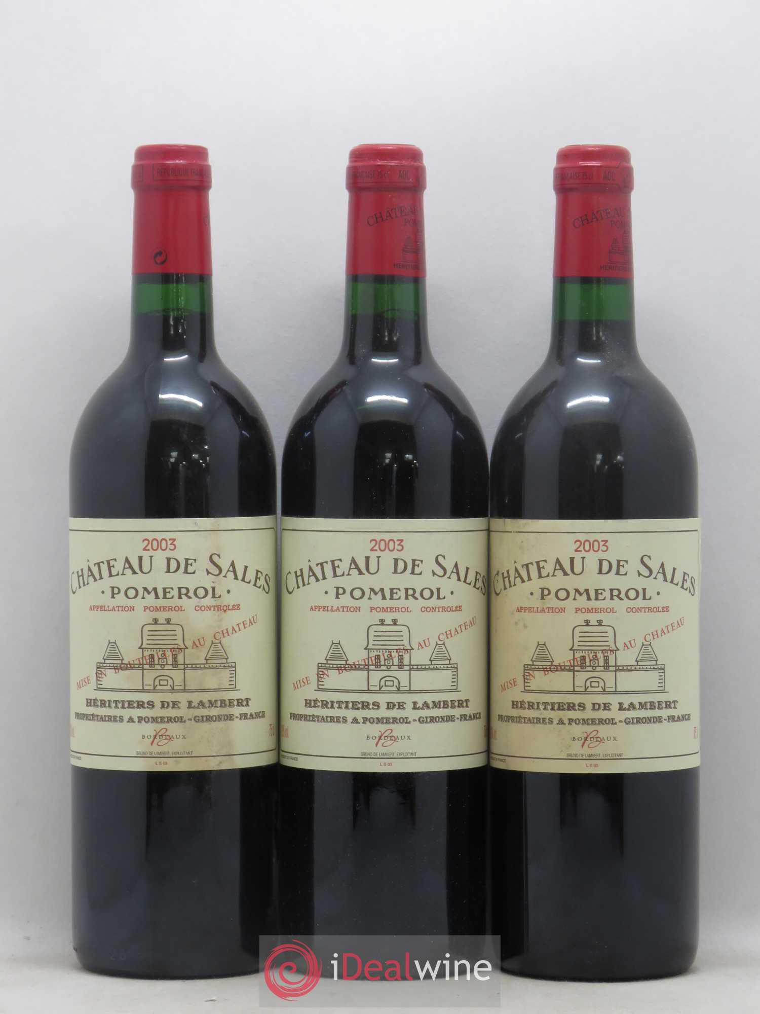 Château de Sales 2003 - Lot de 12 bouteilles - 4