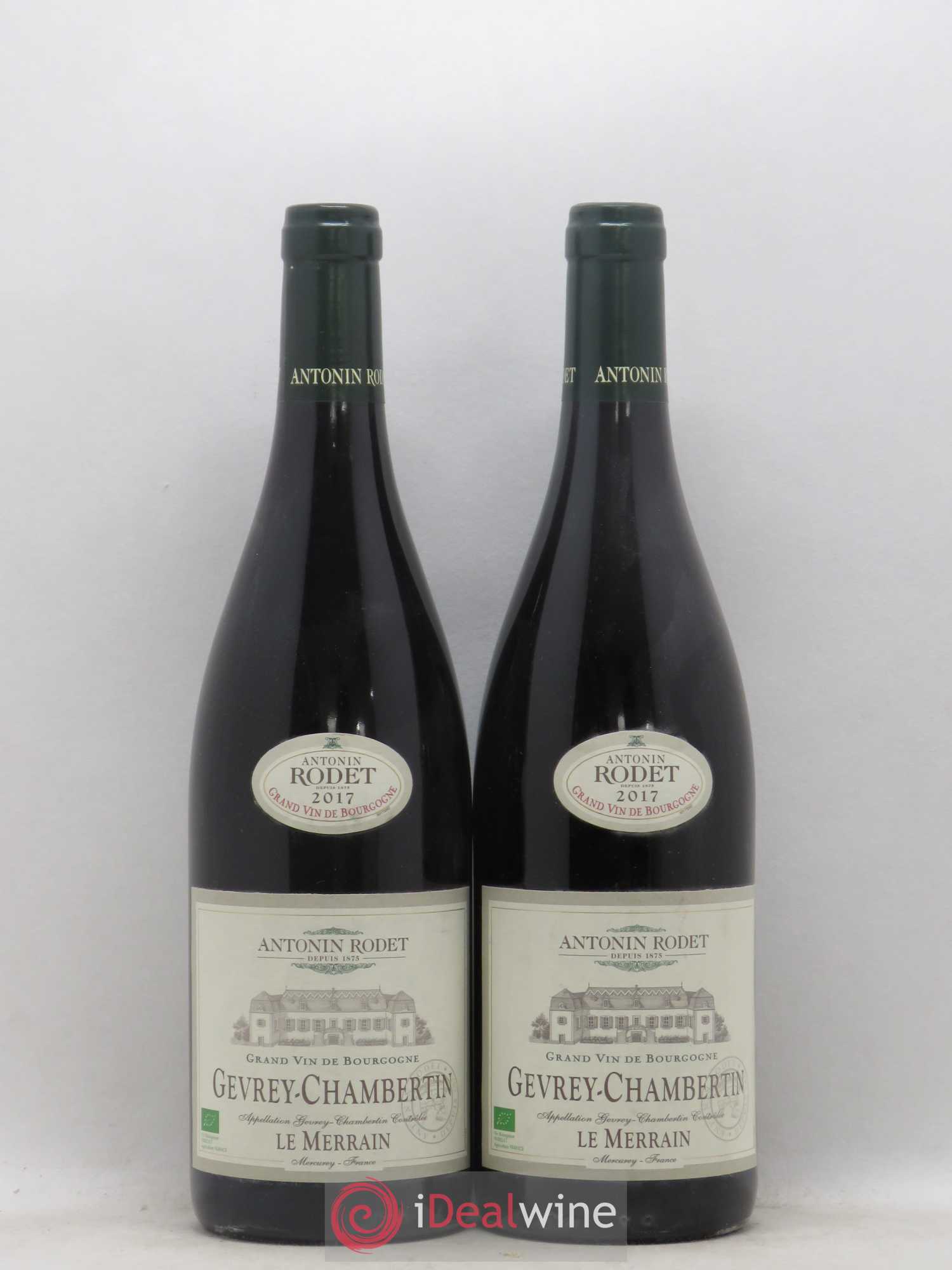 Gevrey-Chambertin Le Merrain Antonin Rodet 2017 - Posten von 2 Flaschen - 0