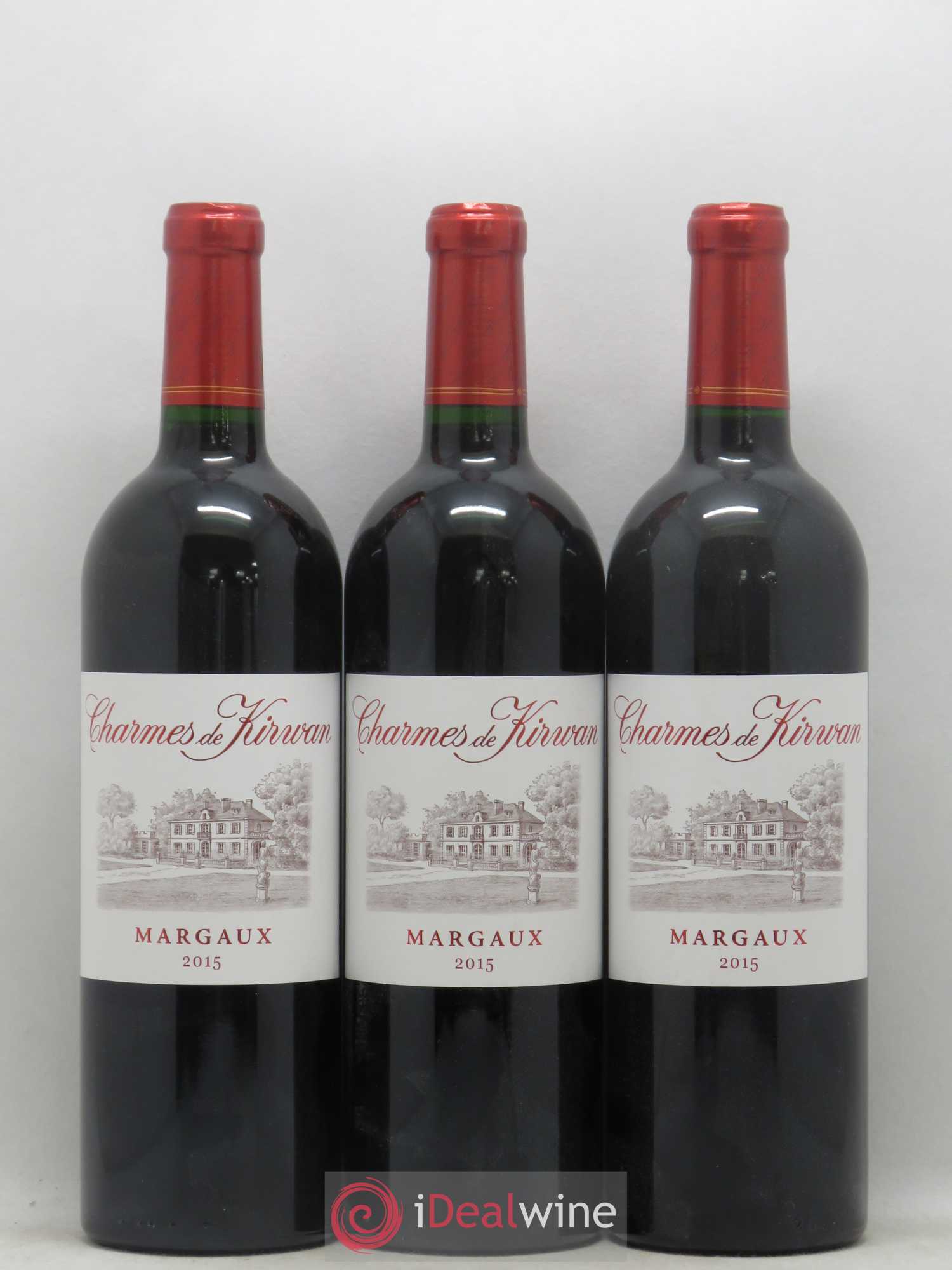 Charmes de Kirwan Second Vin 2015 - Lot de 3 bouteilles - 0