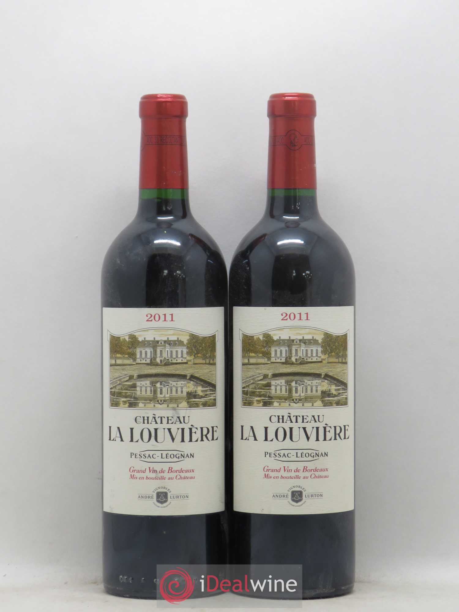 Château la Louvière 2011 - Lot de 2 bouteilles - 0