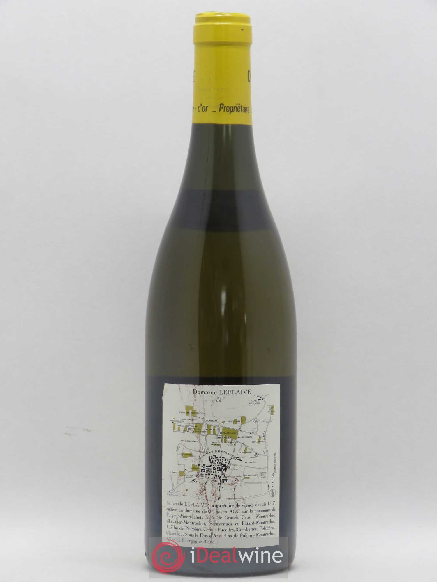 Puligny-Montrachet 1er Cru Clavoillon Leflaive (Domaine) 2007 - Lot de 1 bouteille - 1
