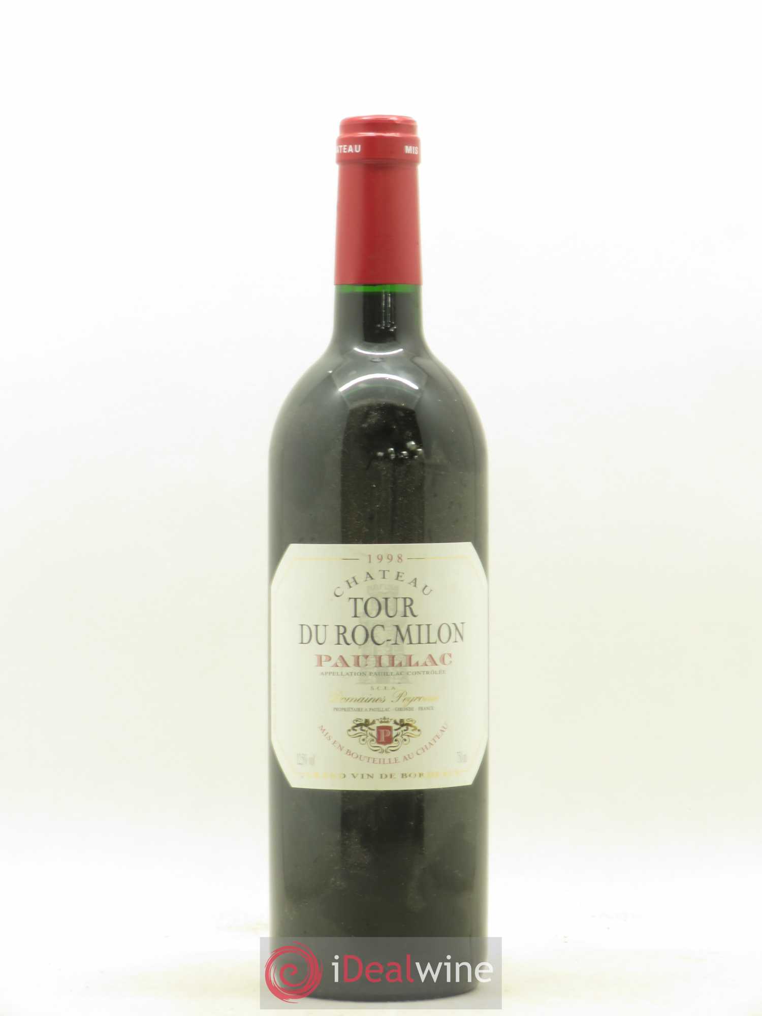 Pauillac Tour du Roc Milon 1998 - Posten von 1 Flasche - 0