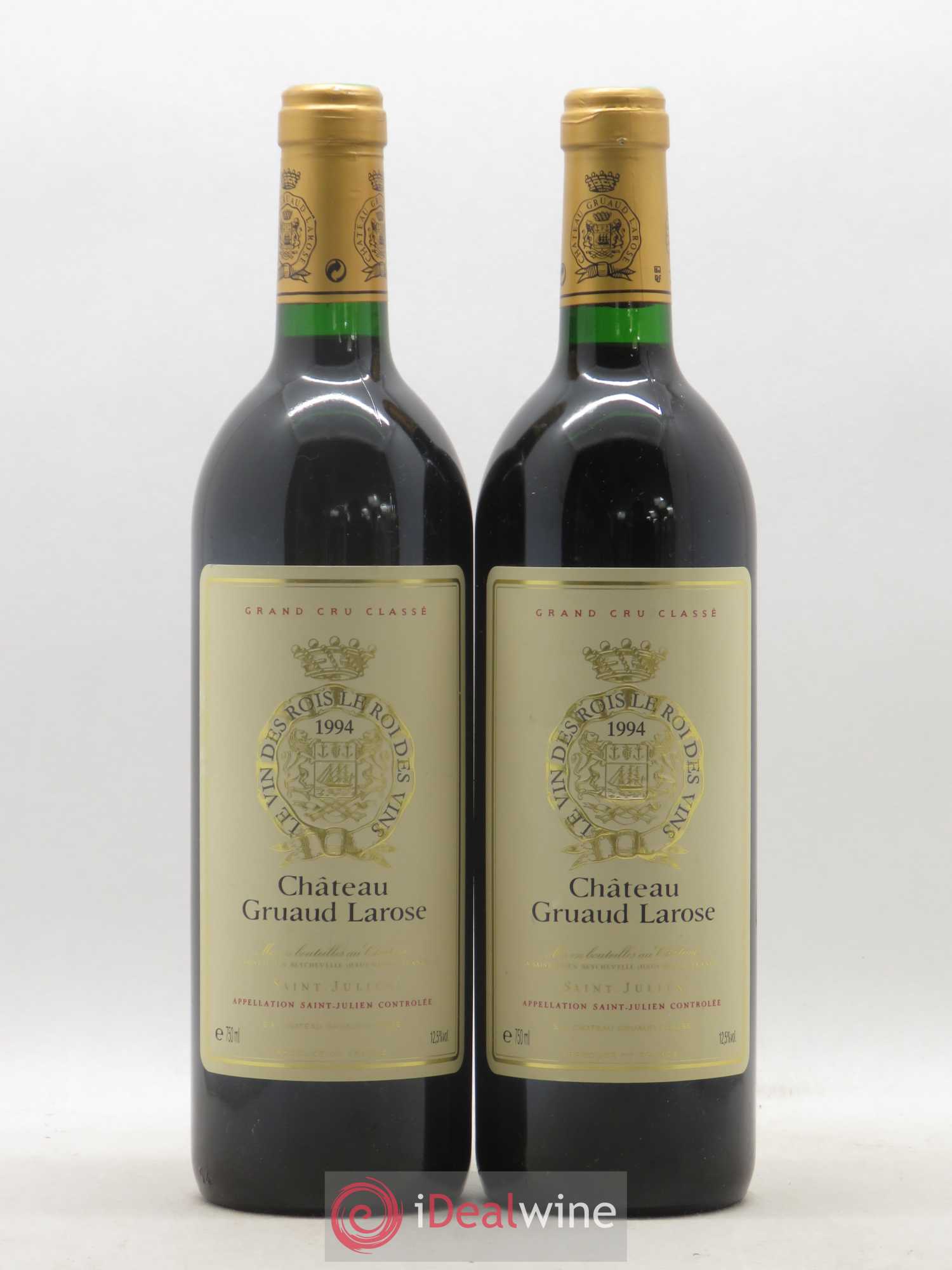 Château Gruaud Larose 2ème Grand Cru Classé 1994 - Lot de 2 bouteilles - 0