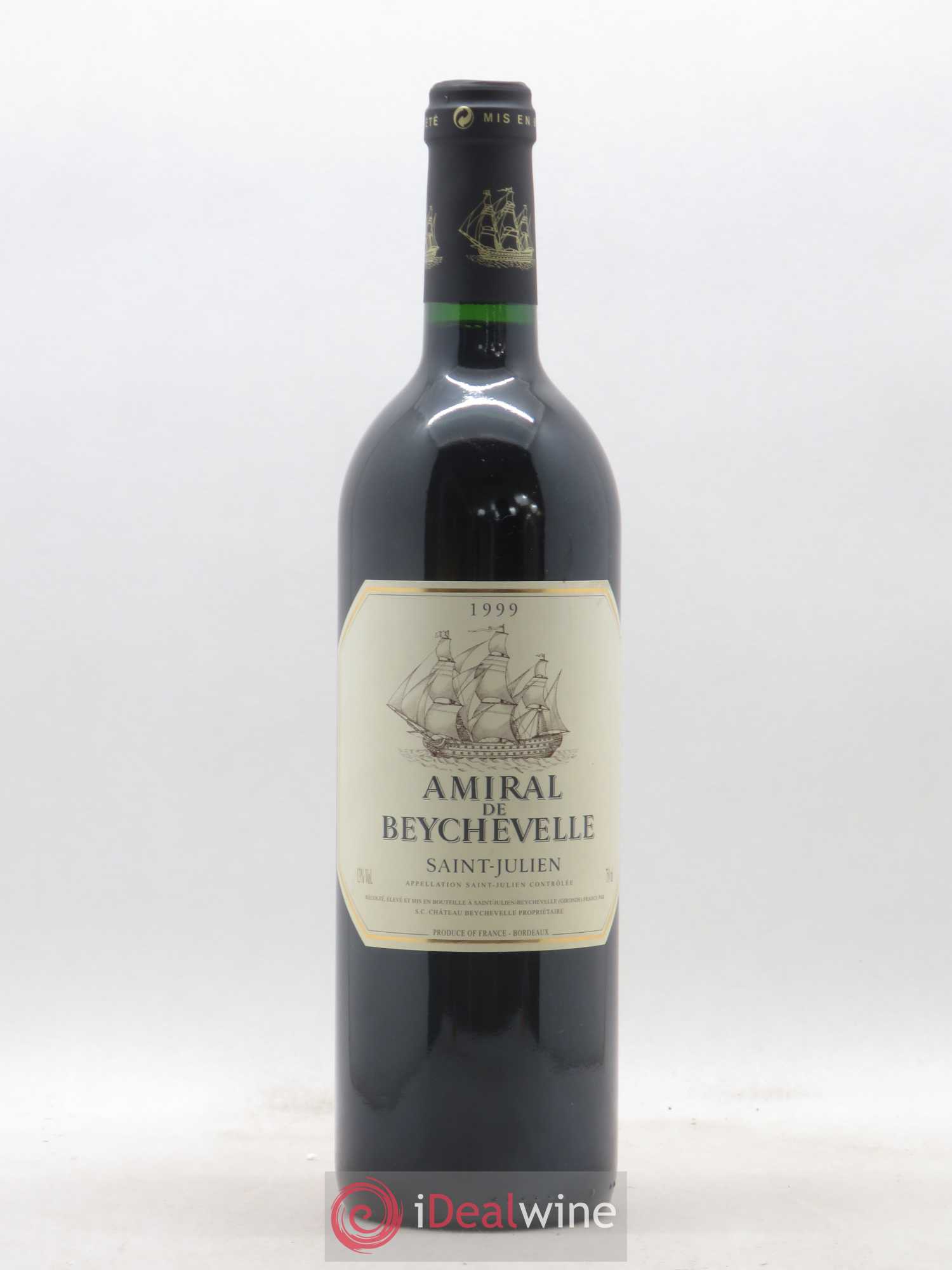 Amiral de Beychevelle Second Vin 1999 - Lot de 1 bouteille - 0
