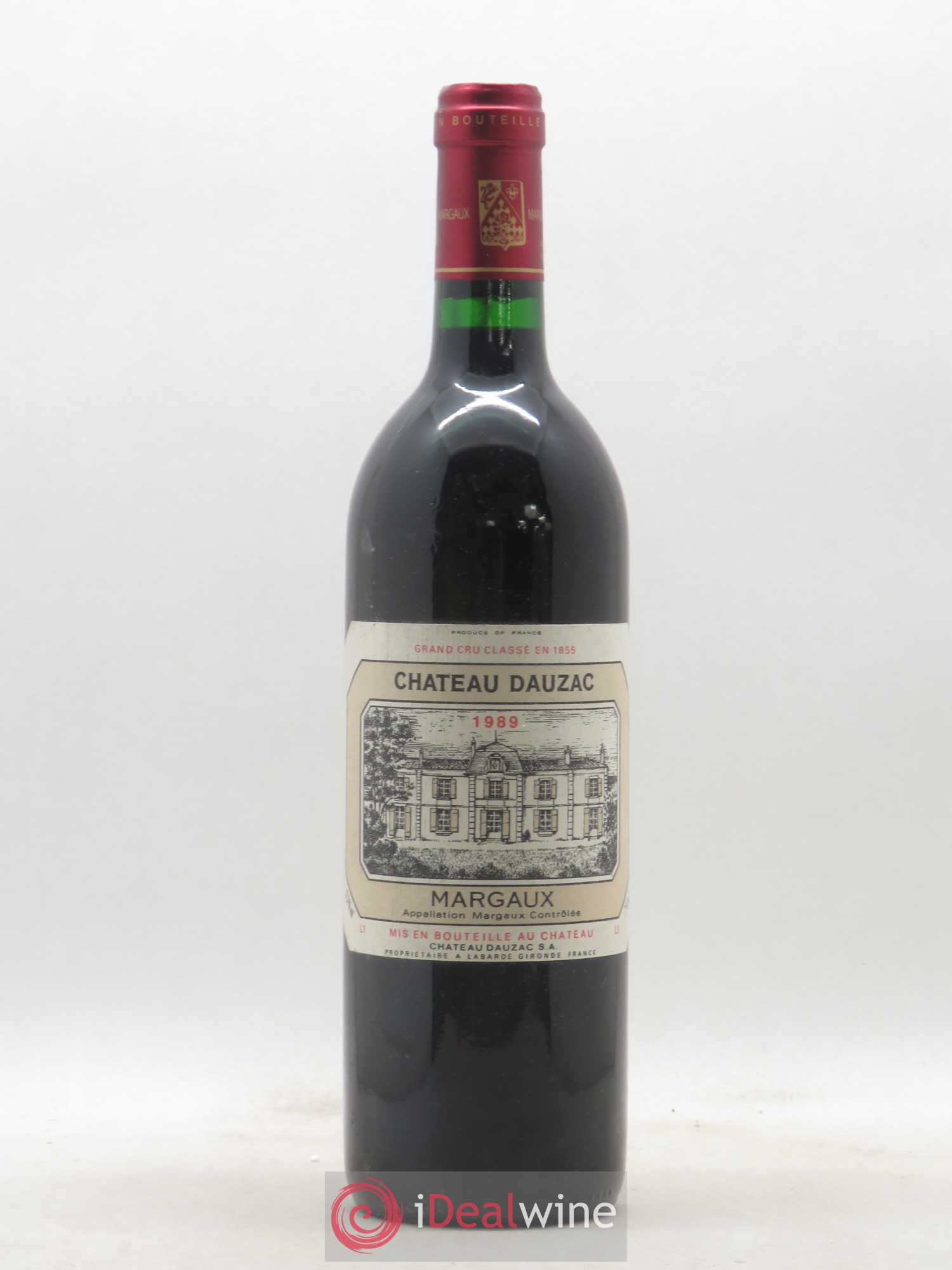 Château Dauzac 5ème Grand Cru Classé 1989 - Lot de 1 bouteille - 0