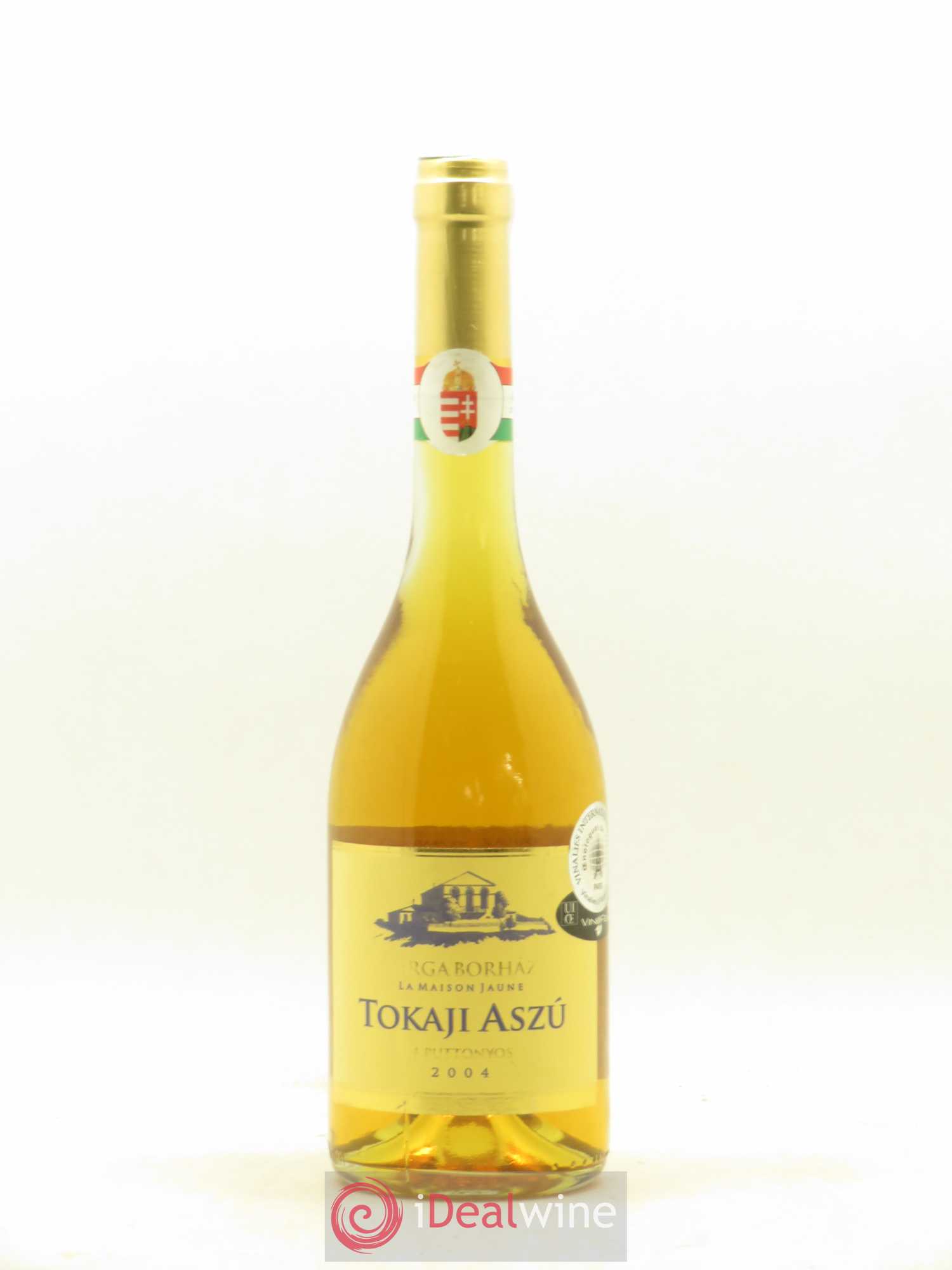 Tokaji Aszu 4 Puttonyos La Maison Jaune Sarga Borhaz 2004 - Posten von 1 Flasche - 0