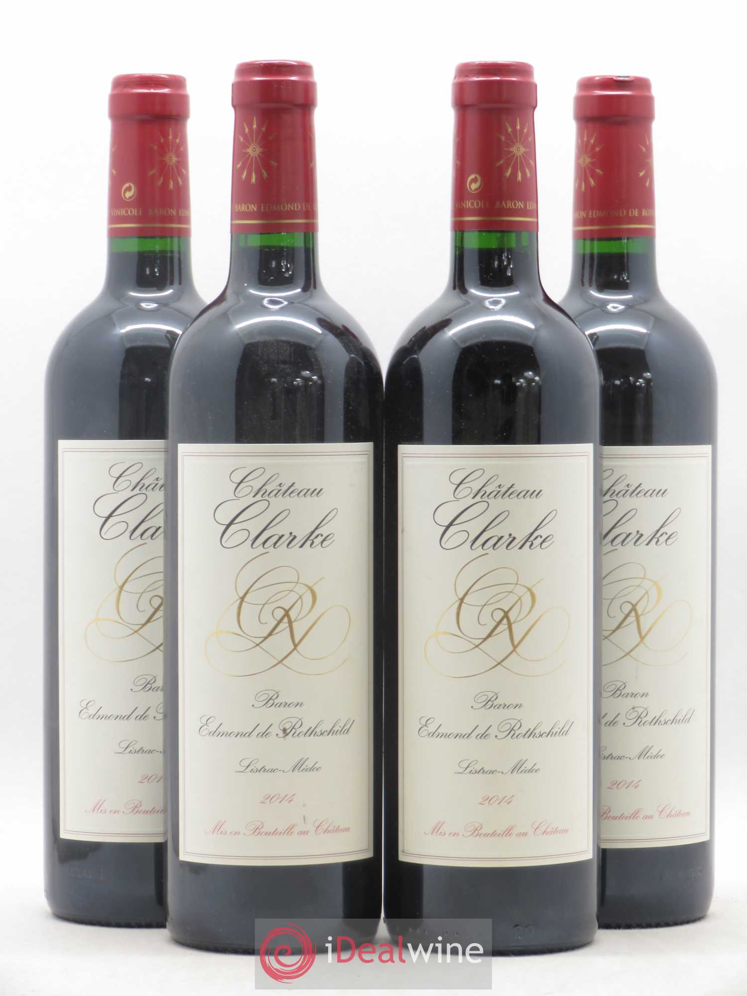 Château Clarke 2014 - Lot de 4 bouteilles - 0