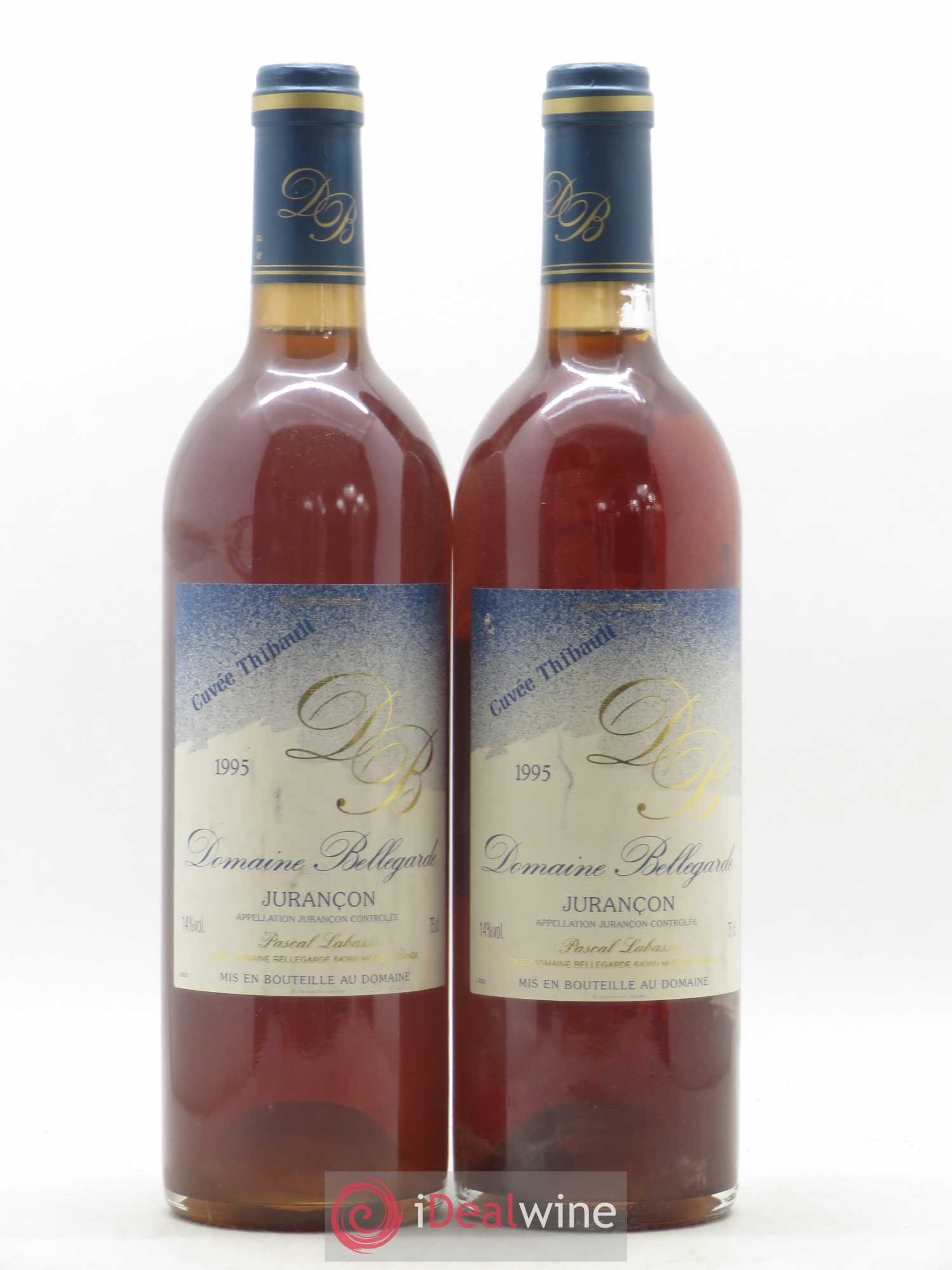 Jurançon cuvée Thibault Domaine Bellegarde 1995 - Posten von 2 Flaschen - 0