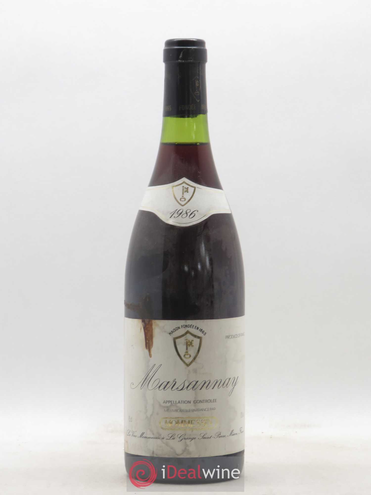Marsannay Domaine Mommessin 1986 - Posten von 1 Flasche - 0