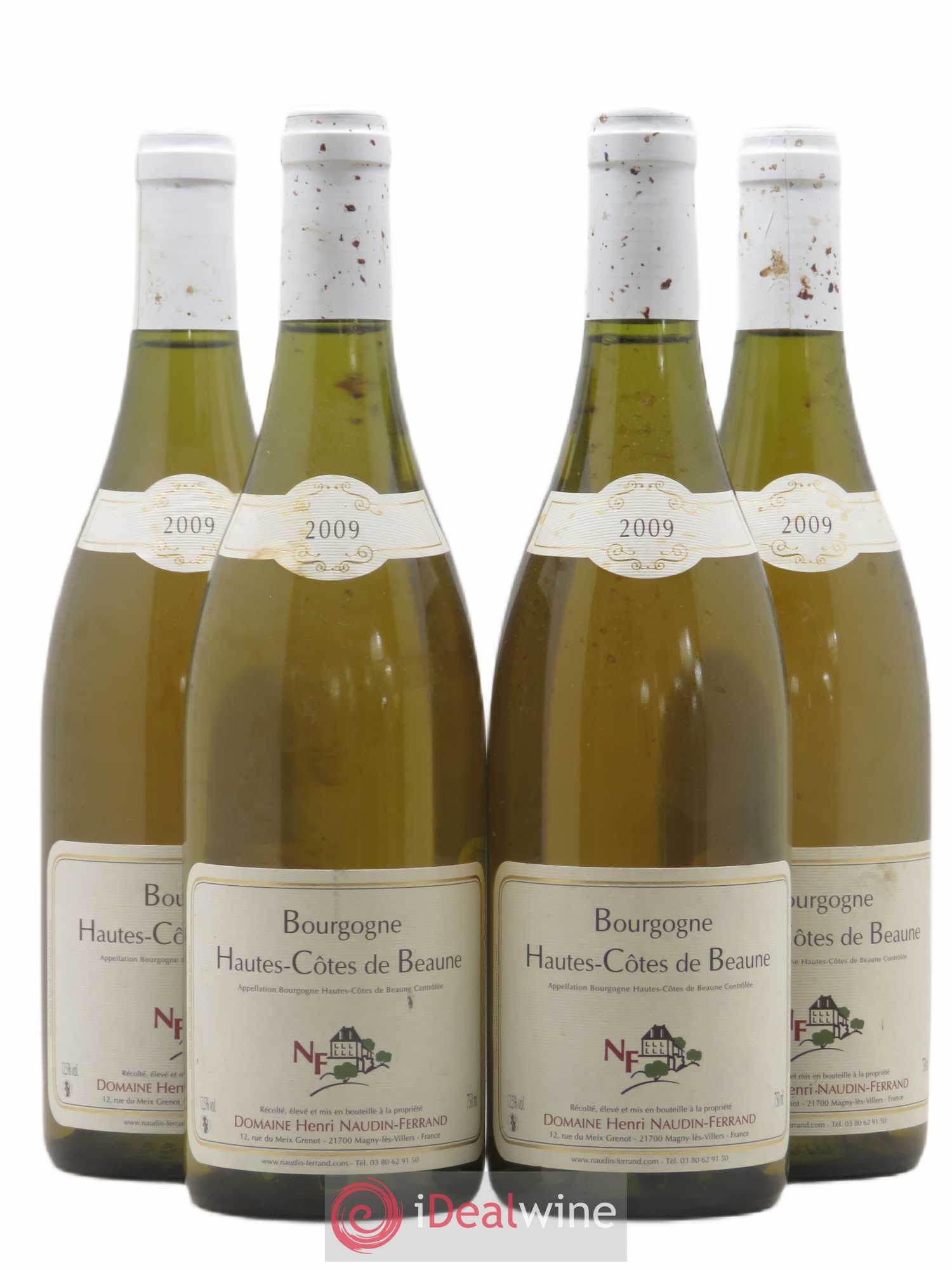 Hautes-Côtes de Beaune Domaine Naudin Ferrand 2009 - Posten von 4 Flaschen - 0