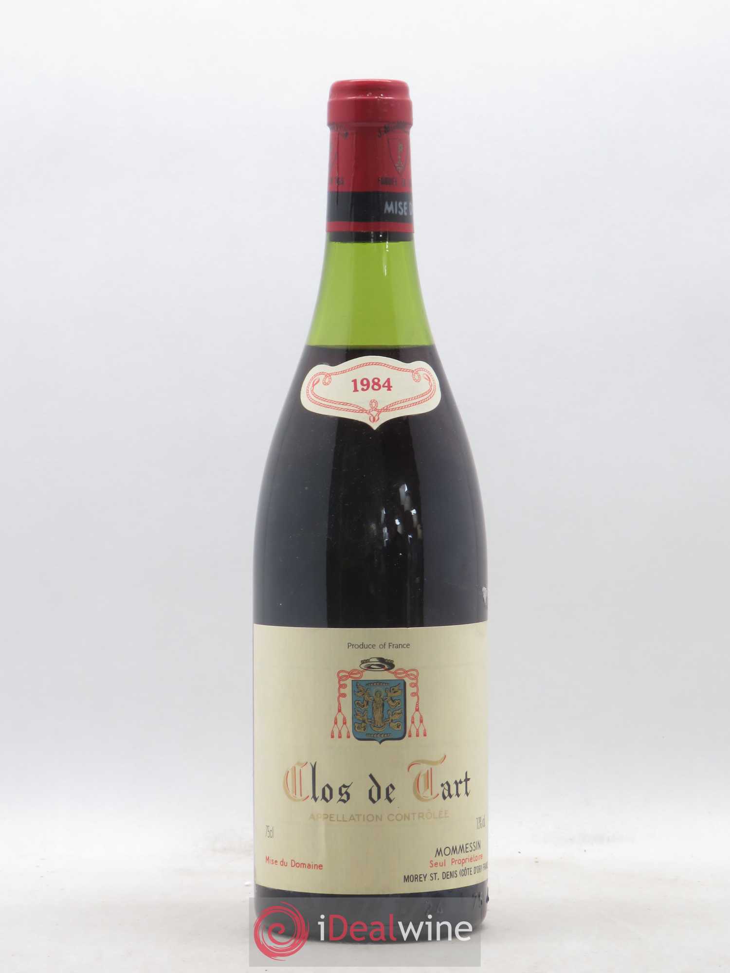 Clos de Tart Grand Cru Clos de Tart 1984 - Lot de 1 bouteille - 0
