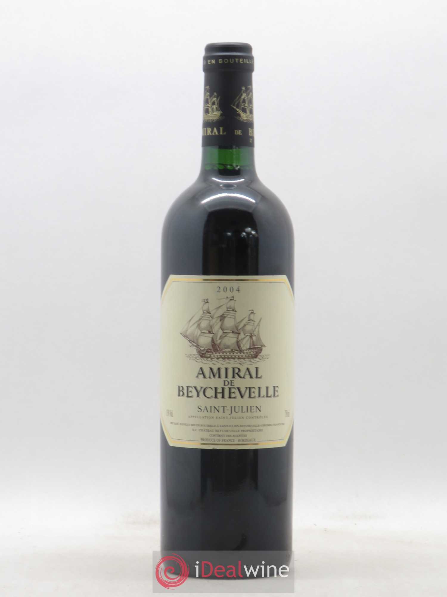Amiral de Beychevelle Second Vin 2004 - Lot de 1 bouteille - 0