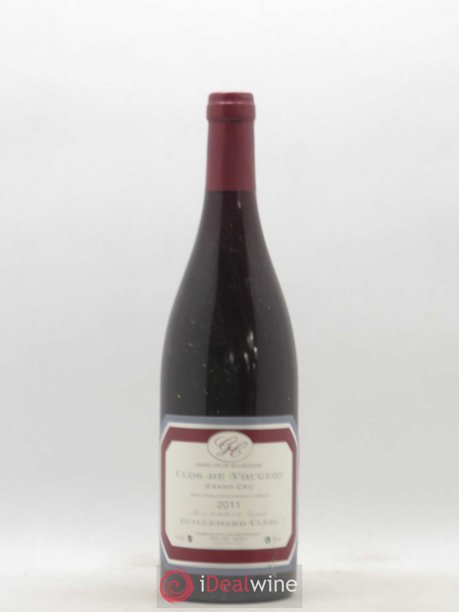 Clos de Vougeot Grand Cru 2011 - Posten von 1 Flasche - 0