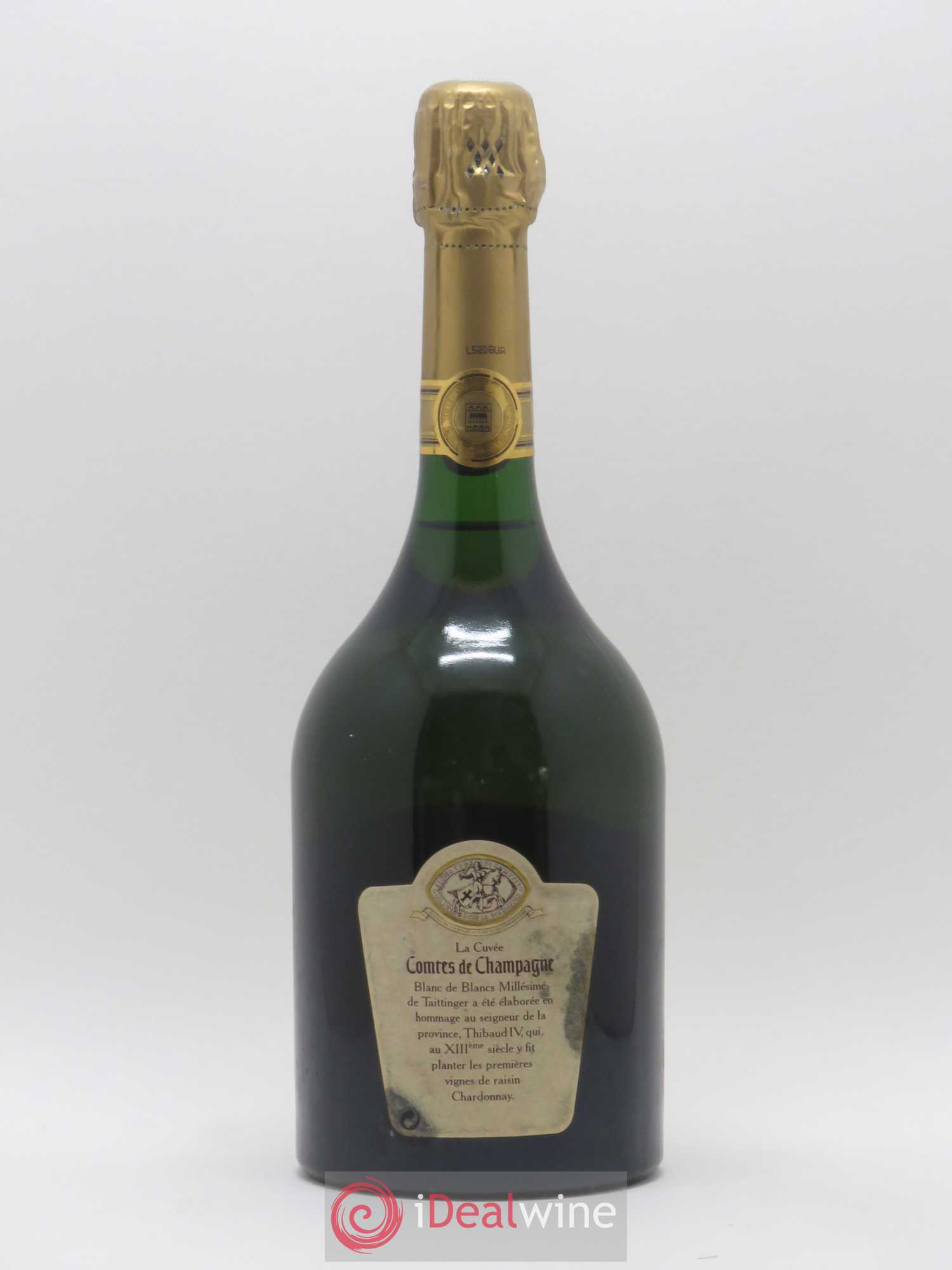 Comtes de Champagne Taittinger 1986 - Lot de 1 bouteille - 1