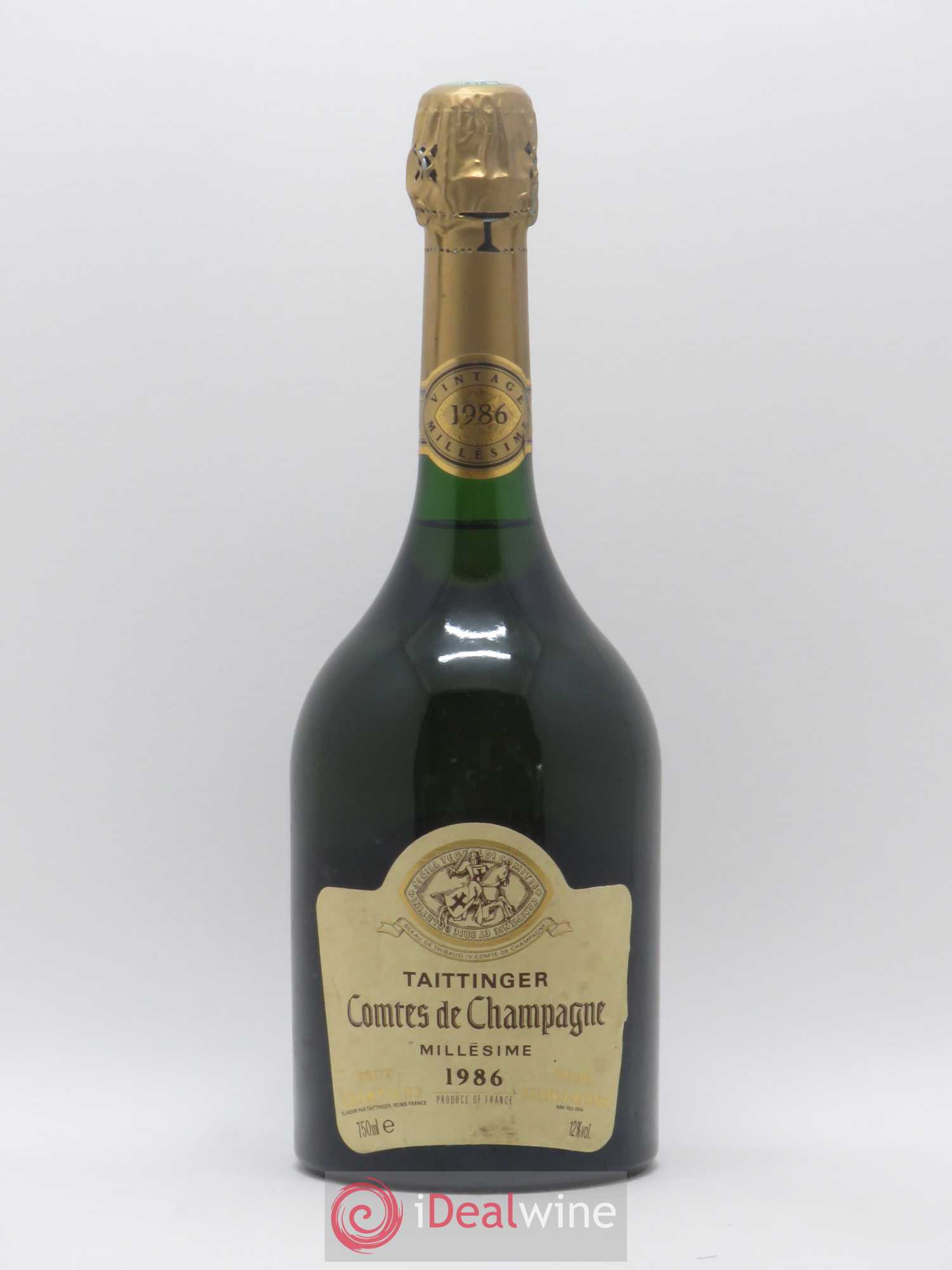 Comtes de Champagne Taittinger 1986 - Lot de 1 bouteille - 0