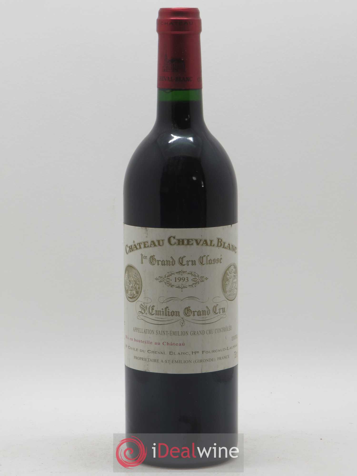 Château Cheval Blanc 1er Grand Cru Classé A 1993 - Lot de 1 bouteille - 0