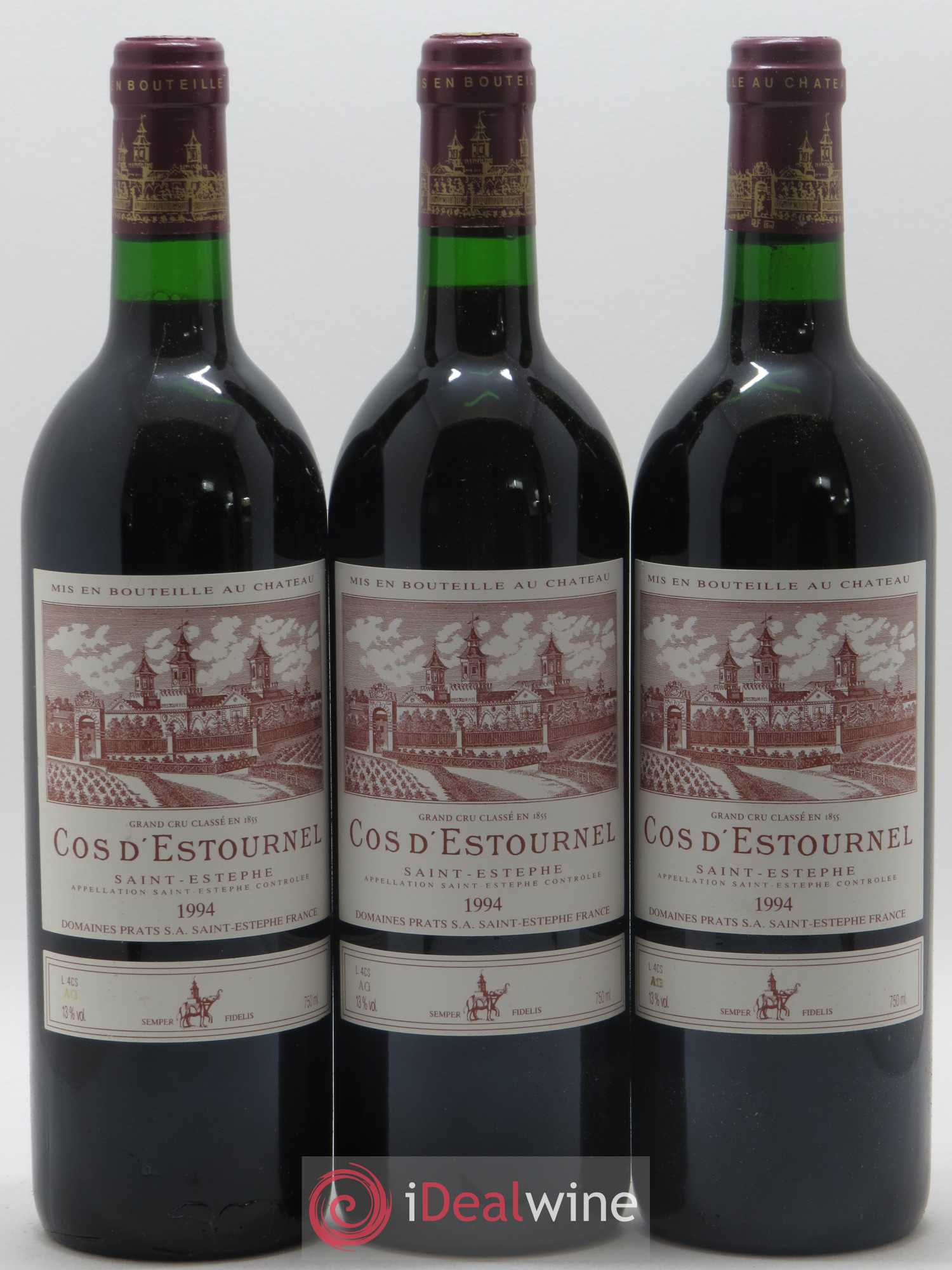 Cos d'Estournel 2ème Grand Cru Classé 1994 - Lot de 12 bouteilles - 1