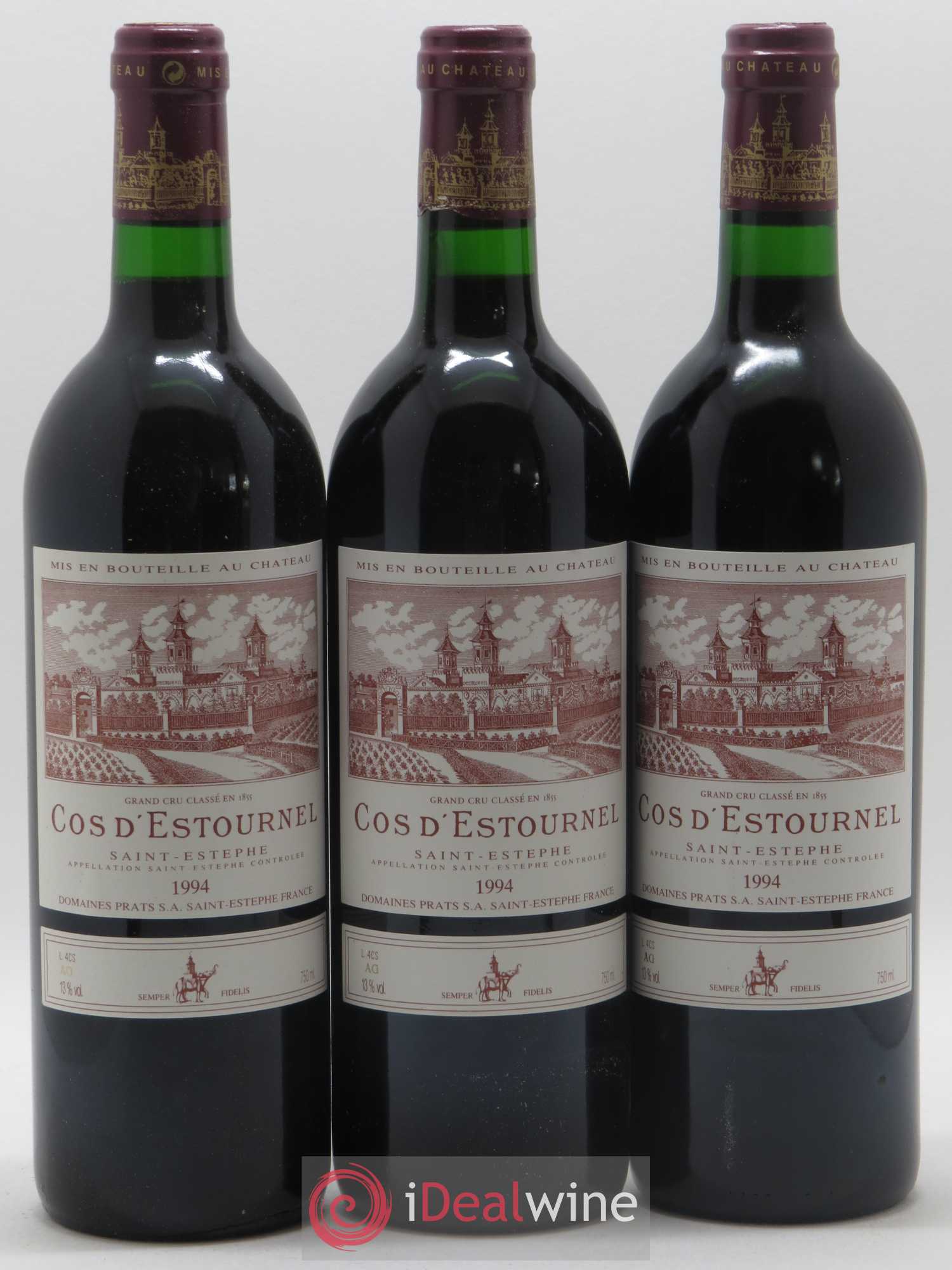 Cos d'Estournel 2ème Grand Cru Classé 1994 - Lot de 12 bouteilles - 4