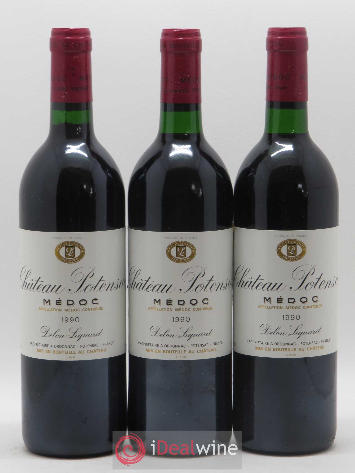 Château Potensac 1990 - Lot de 12 bouteilles - 4