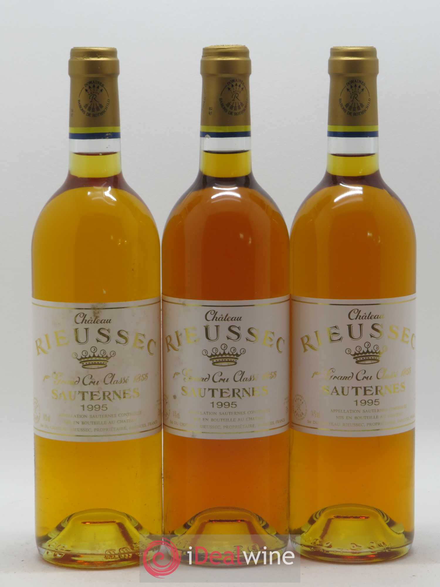 Château Rieussec 1er Grand Cru Classé 1995 - Lotto di 12 bottiglie - 4