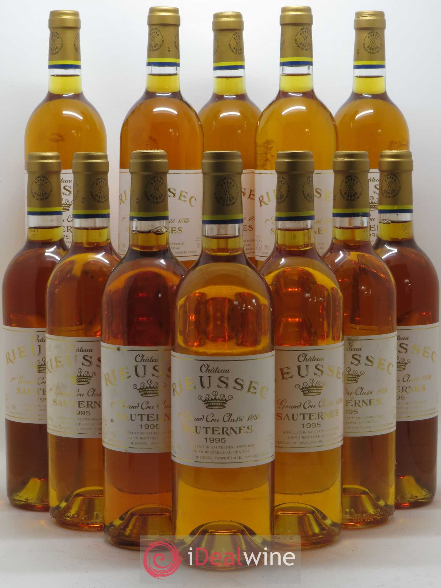 Château Rieussec 1er Grand Cru Classé 1995 - Lotto di 12 bottiglie - 0