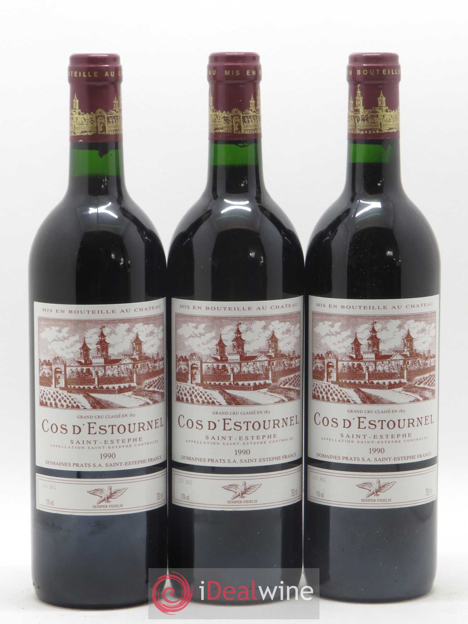 Cos d'Estournel 2ème Grand Cru Classé 1990 - Lot de 12 bouteilles - 2