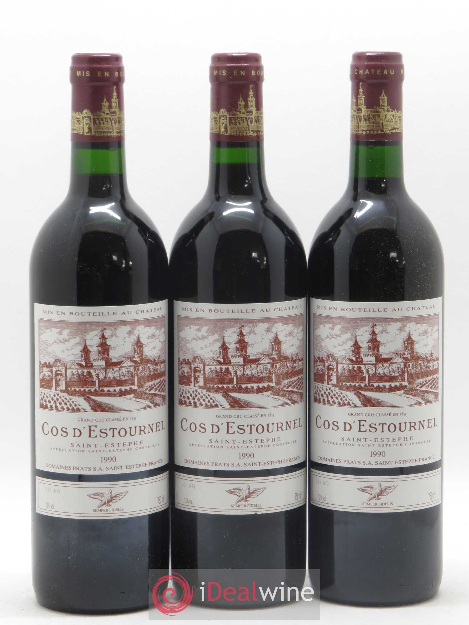 Cos d'Estournel 2ème Grand Cru Classé 1990 - Lot de 12 bouteilles - 4