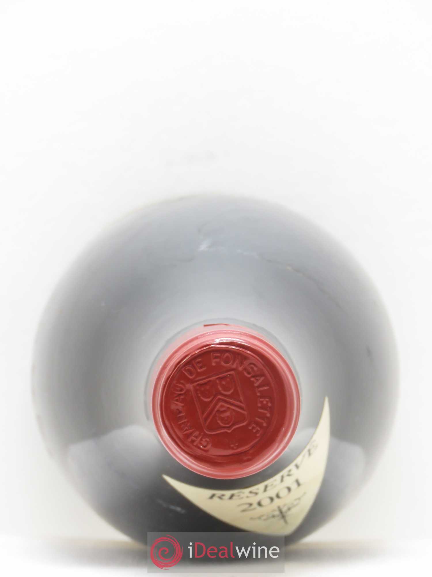 Côtes-du-Rhône Cuvée Syrah Château de Fonsalette 2001 - Lot de 1 bouteille - 1